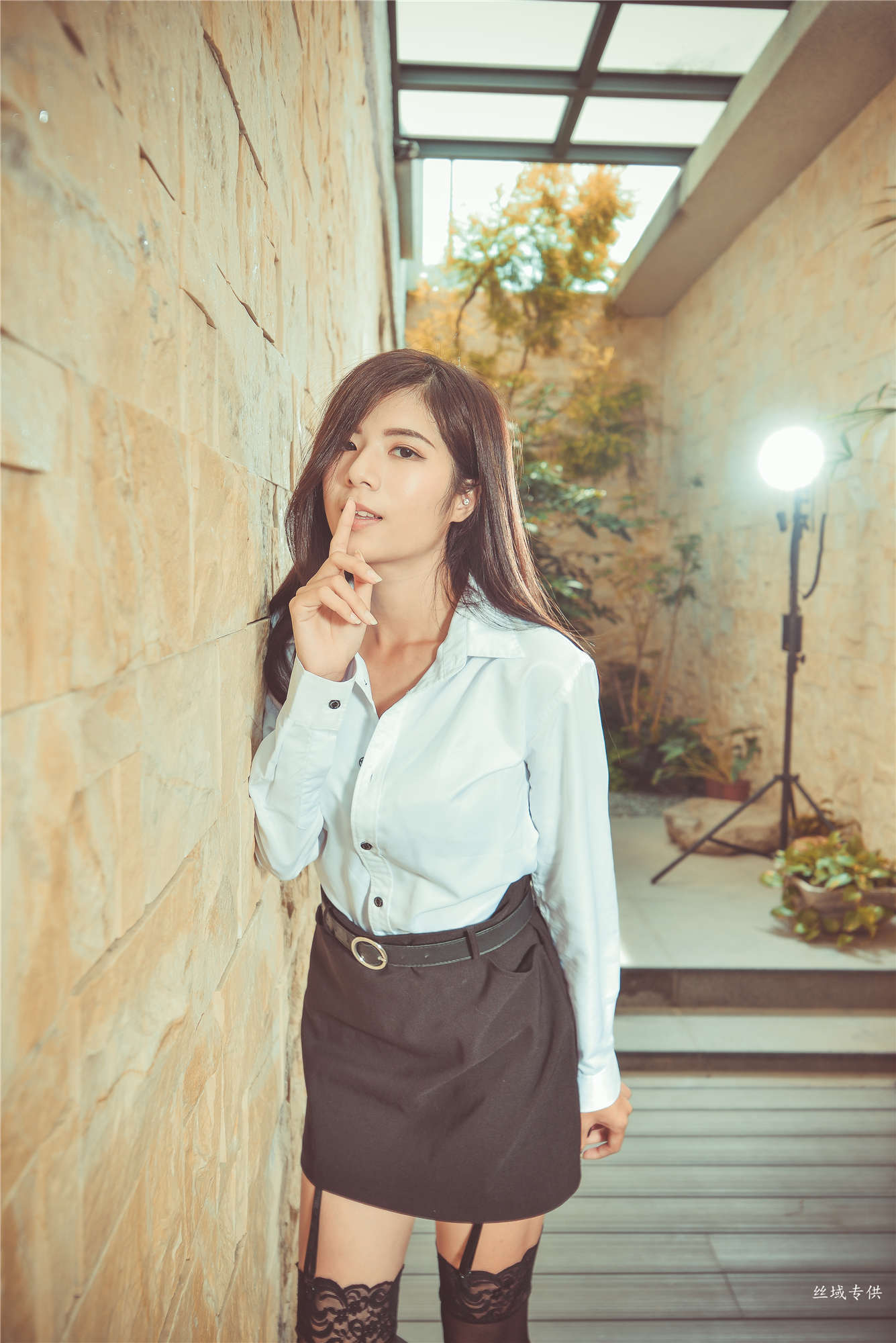 方唯真 性感.芭蕾城市渡假旅店 黑丝OL-图83