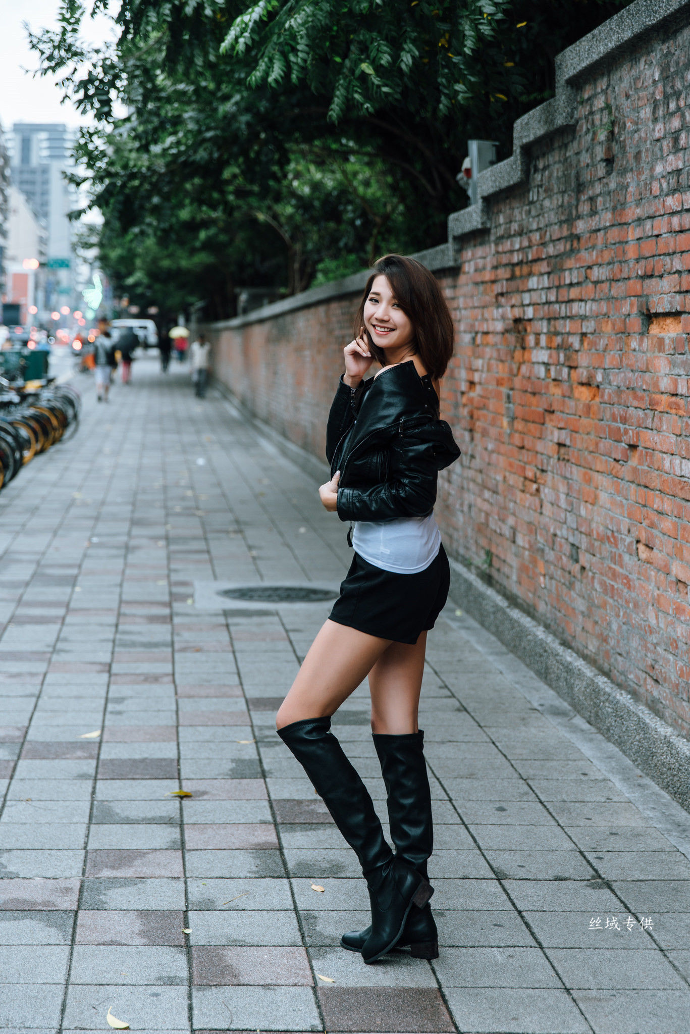 黃竹萱 街拍-图1