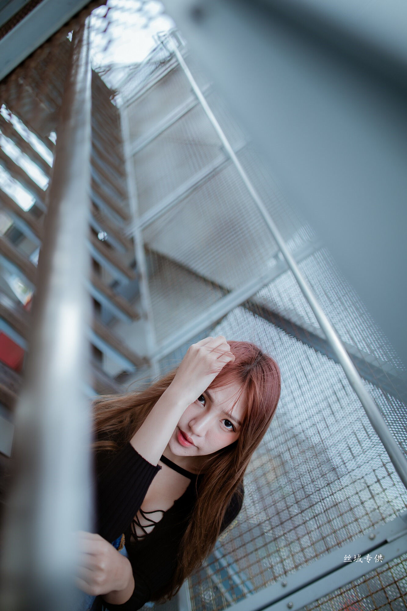 比比 牛仔紧身裤-图32