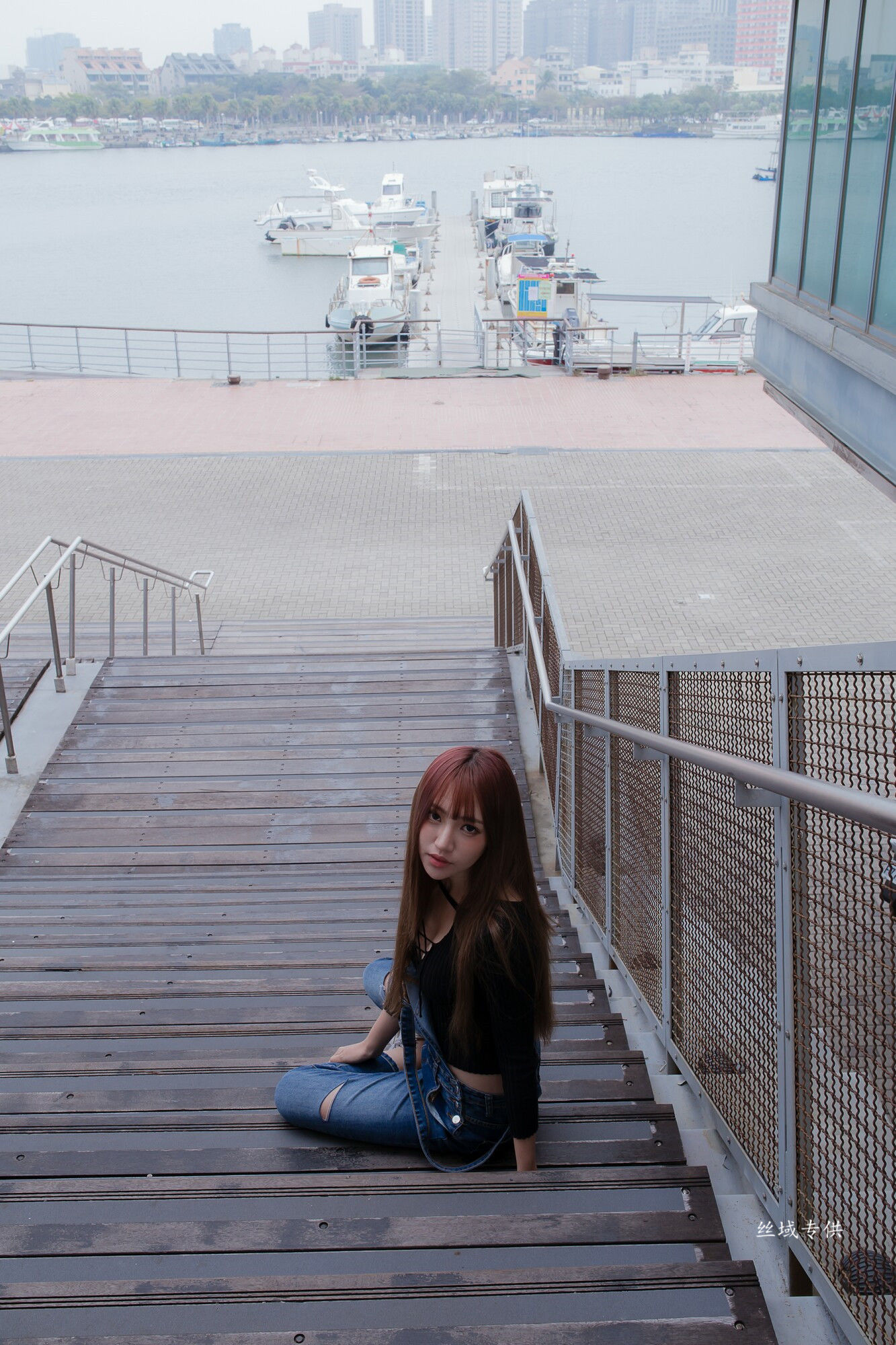 比比 牛仔紧身裤-图41