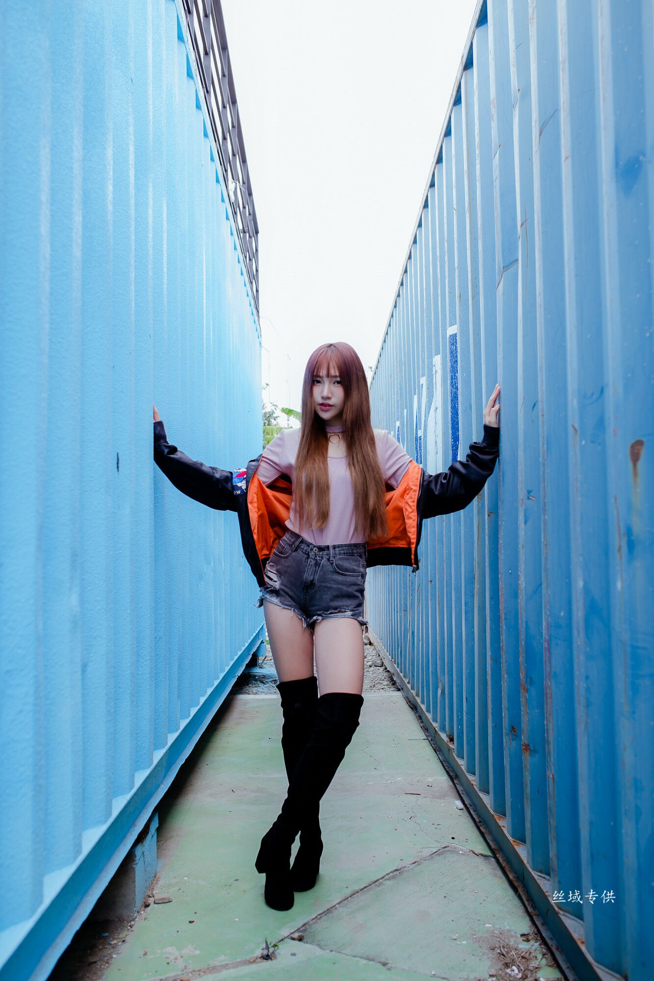 比比 长靴热裤-图10