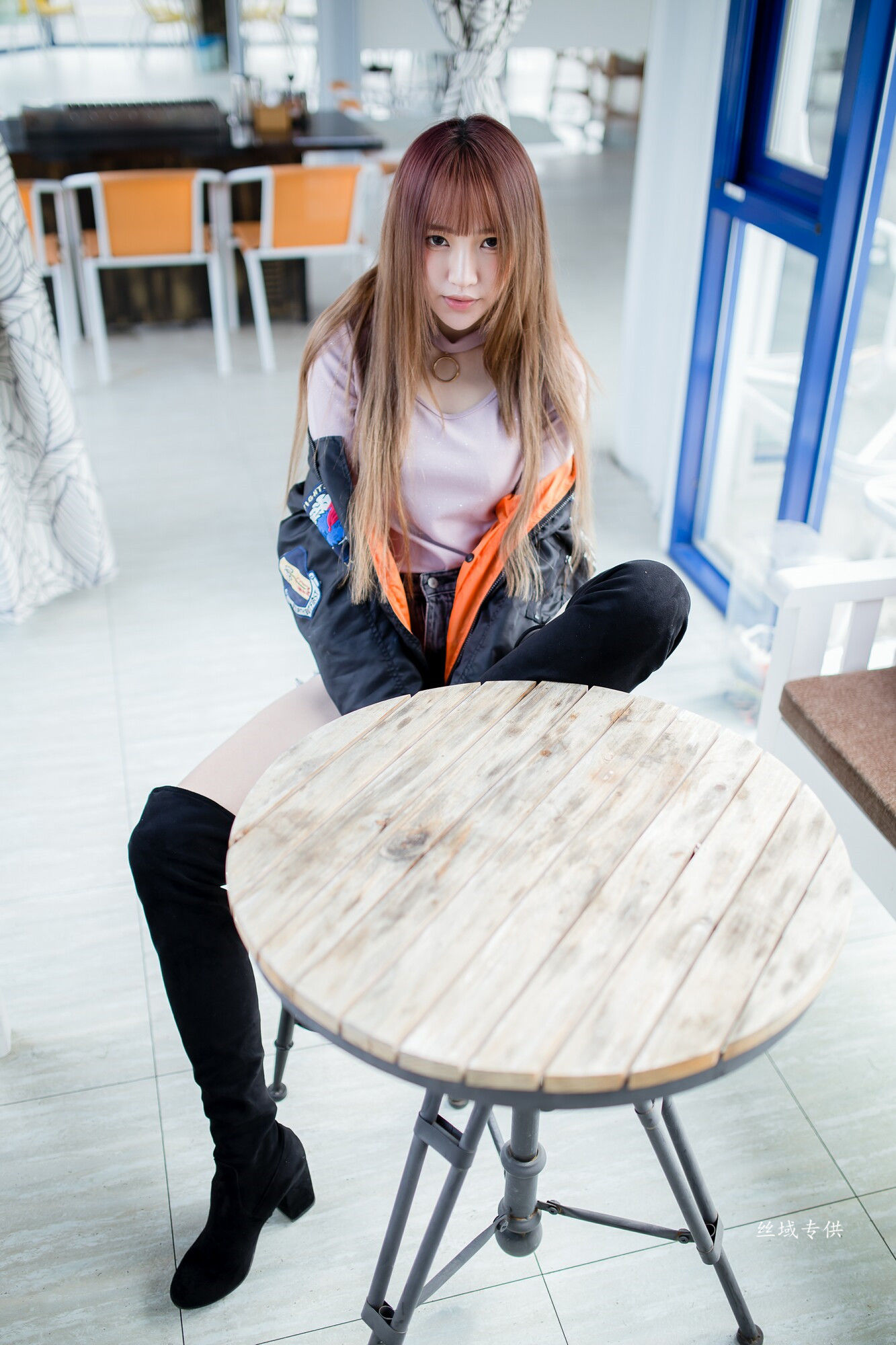 比比 长靴热裤-图42