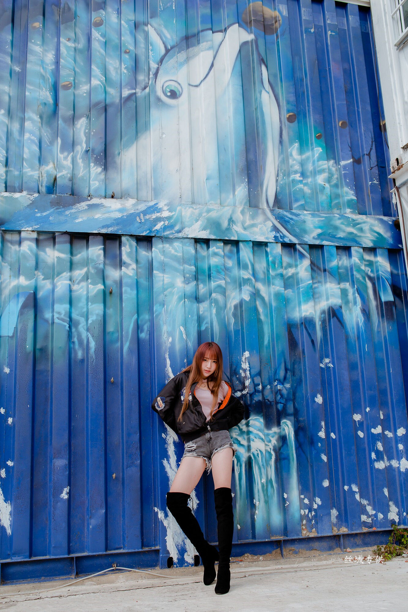 比比 长靴热裤-图43