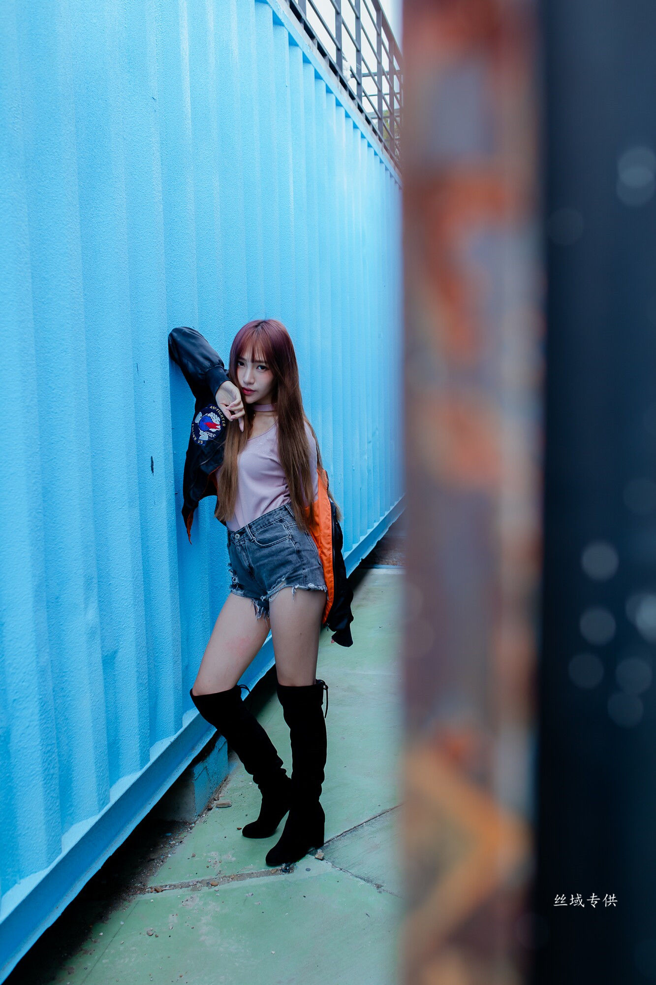 比比 长靴热裤-图7