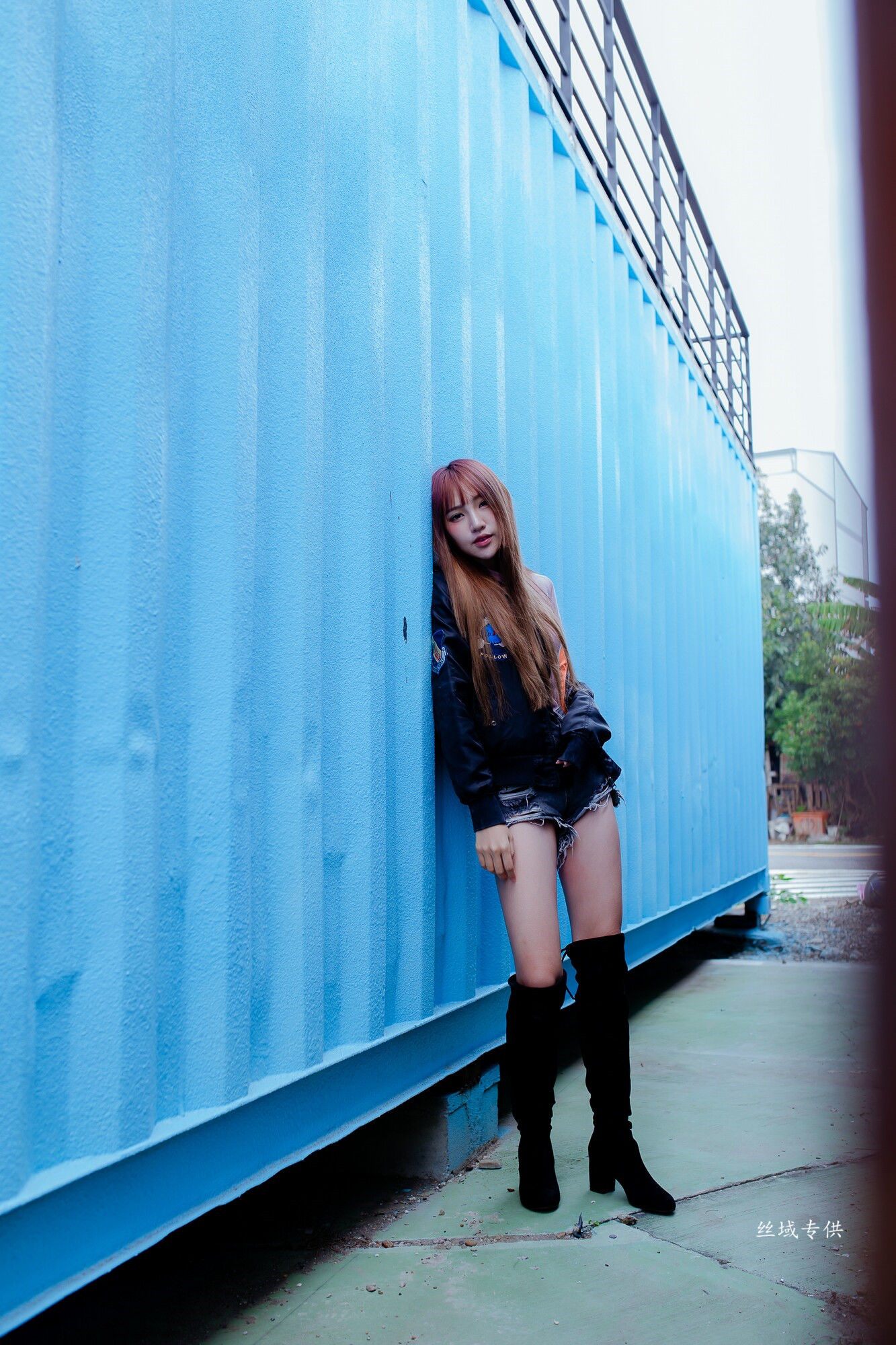 比比 长靴热裤-图8