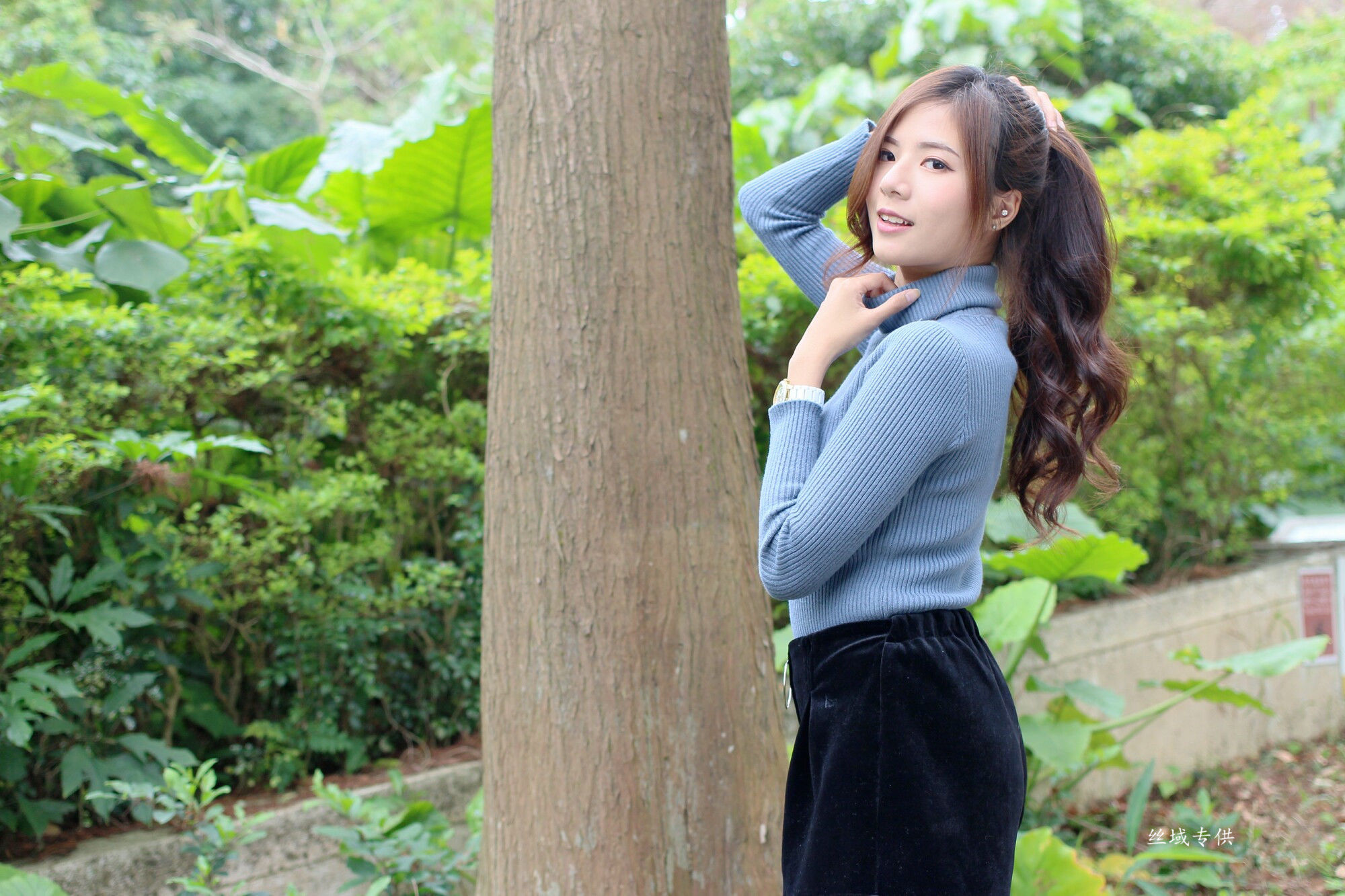 方唯真 花博外拍（三套服裝）-图32