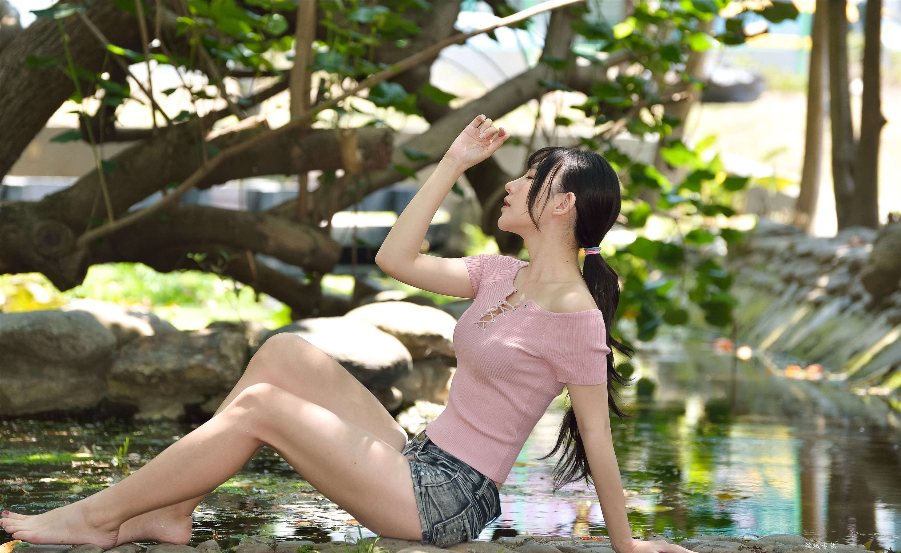 比比 國美.時裝 热裤街拍-图39