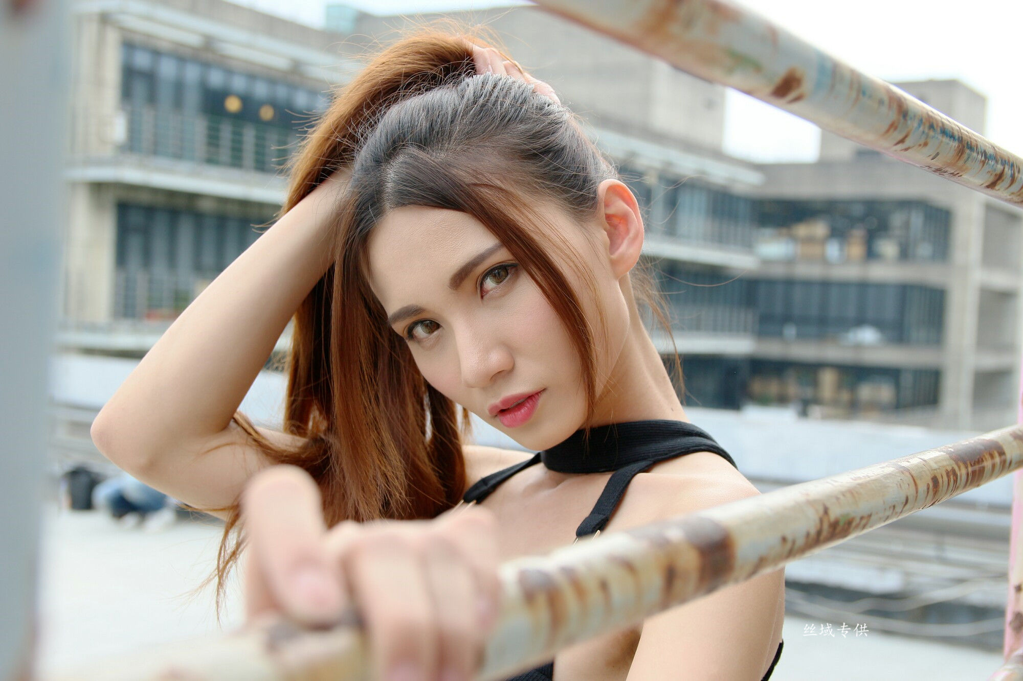 蔡譯心 棚拍+外拍）OL女神装扮 三套套服装-图40