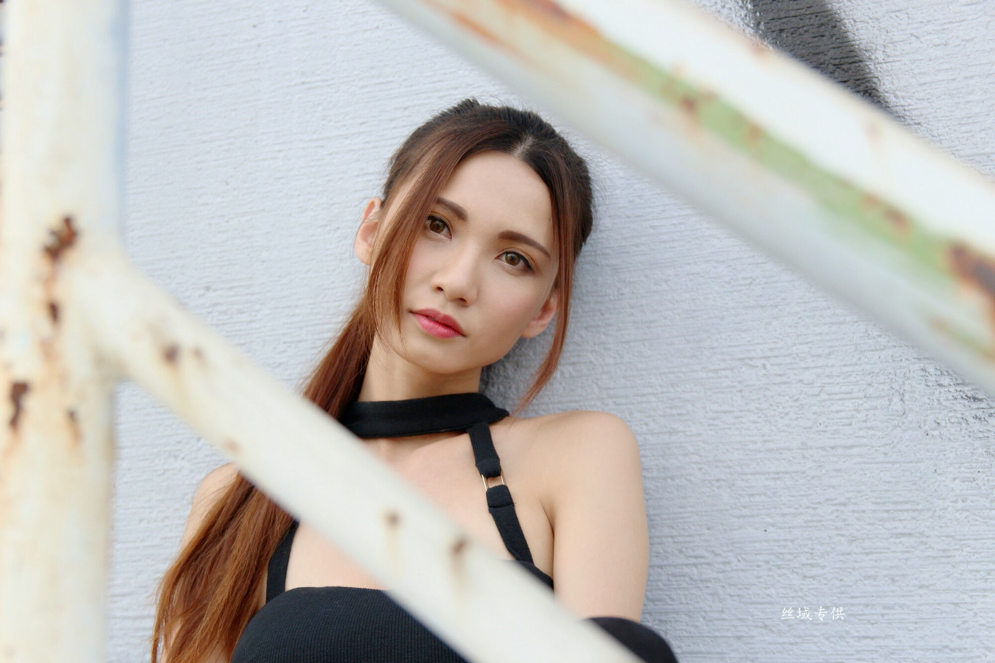 蔡譯心 棚拍+外拍）OL女神装扮 三套套服装-图44