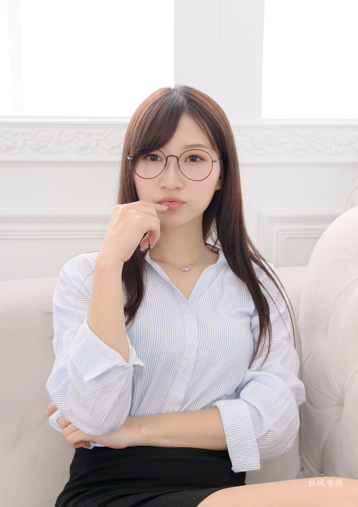 小筑兒 55棚拍 高跟OL-图12