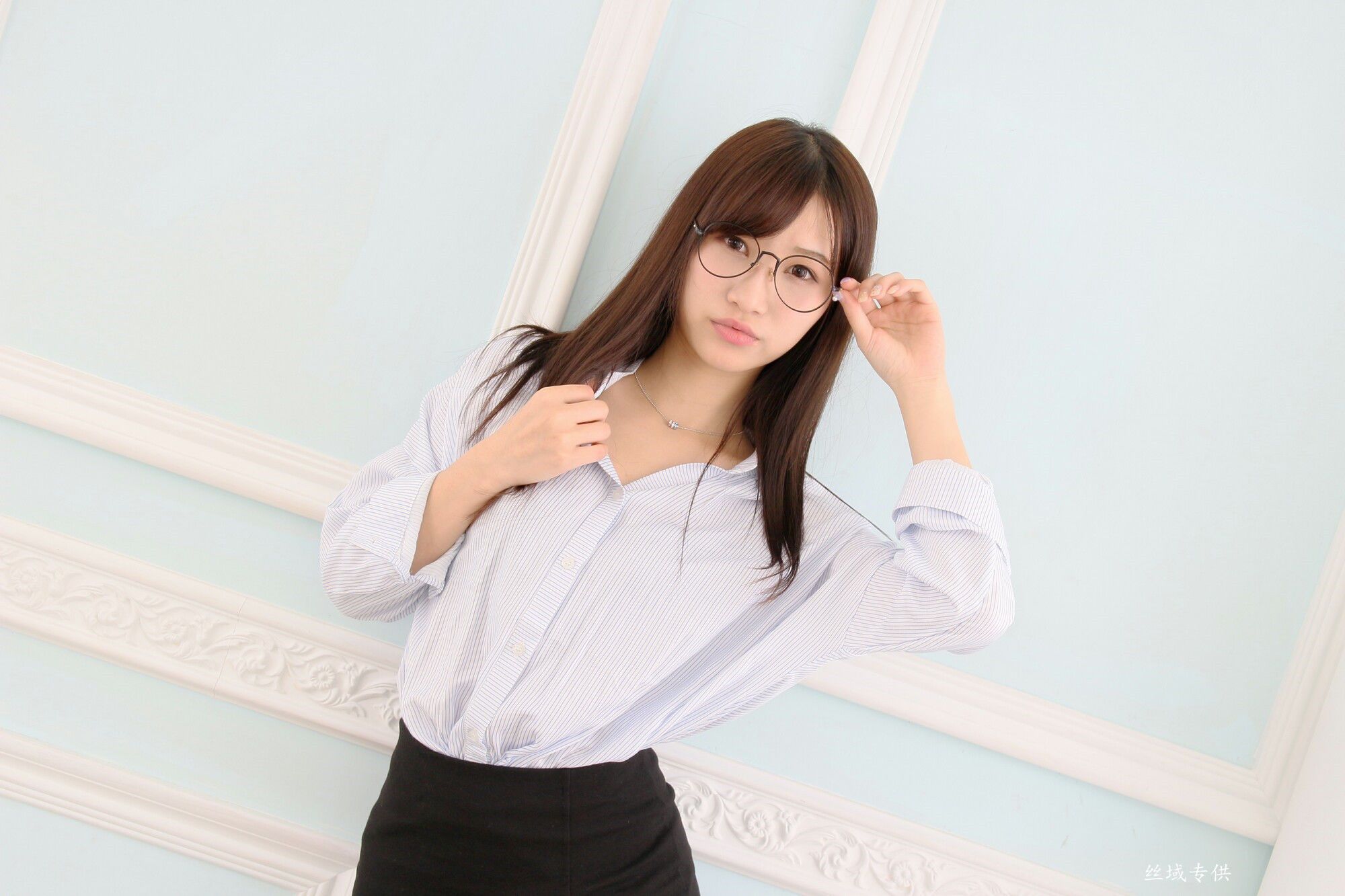 小筑兒 55棚拍 高跟OL-图21