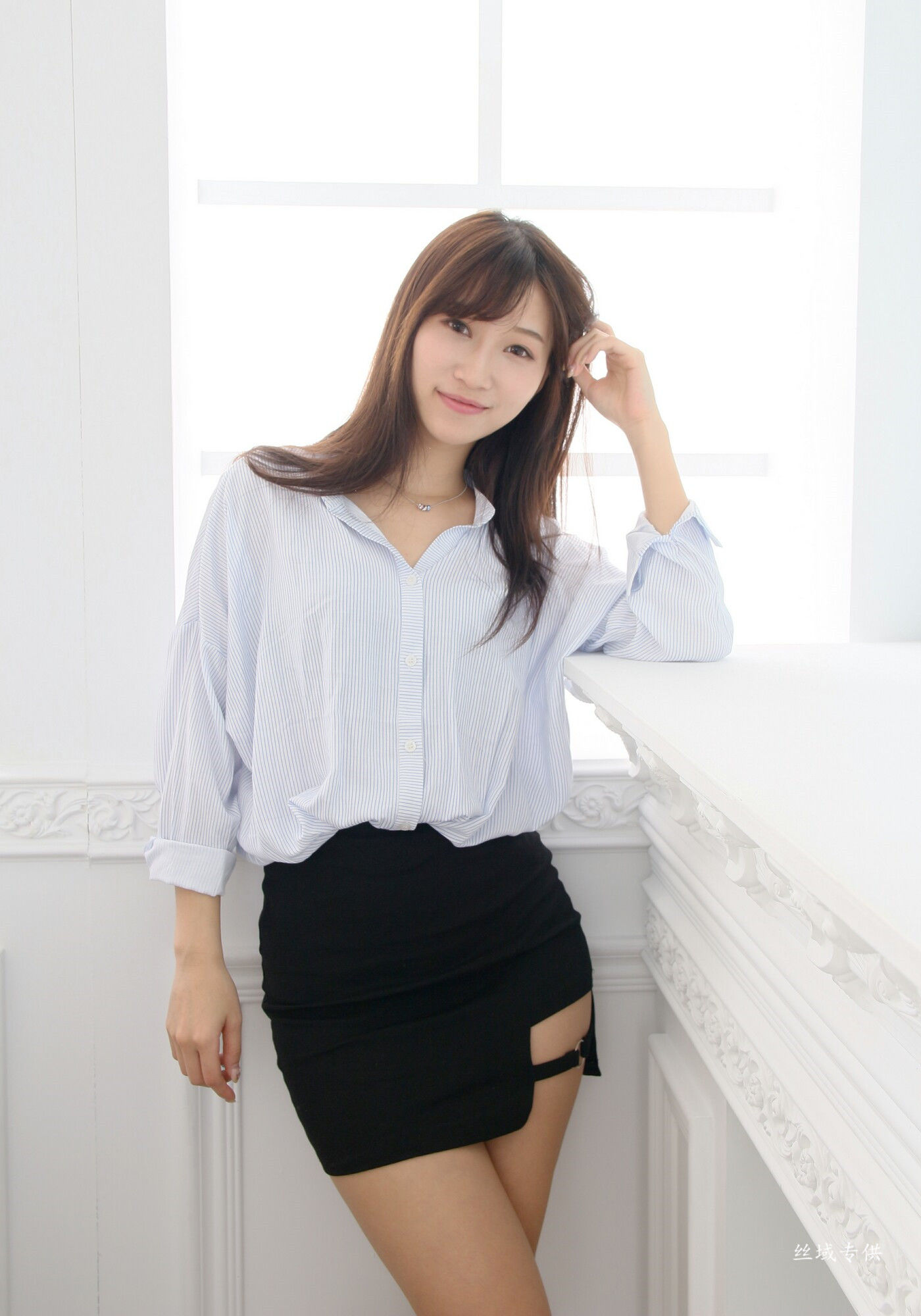 小筑兒 55棚拍 高跟OL-图32