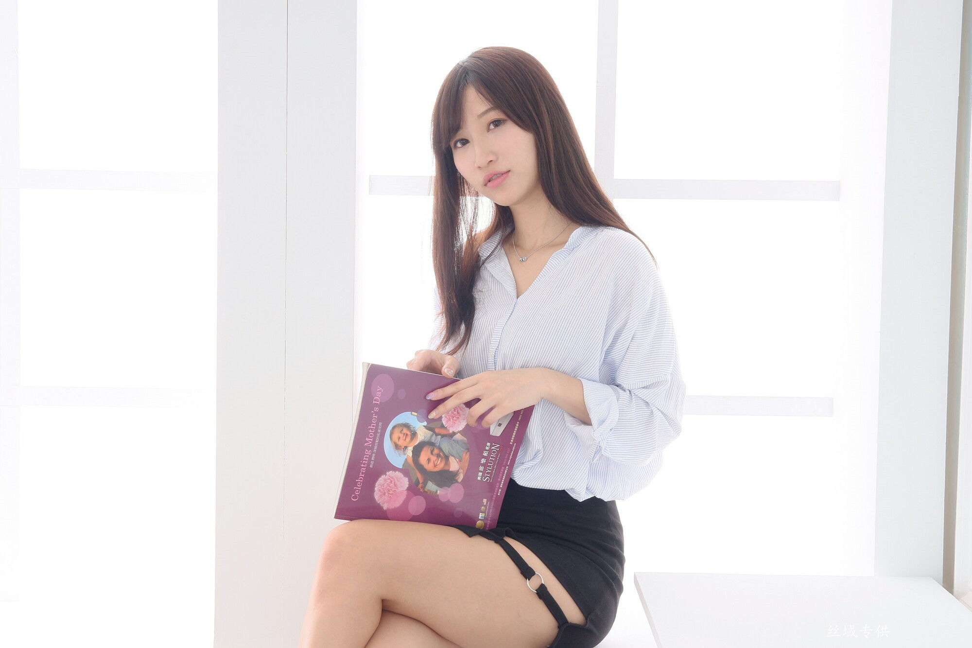 小筑兒 55棚拍 高跟OL-图42