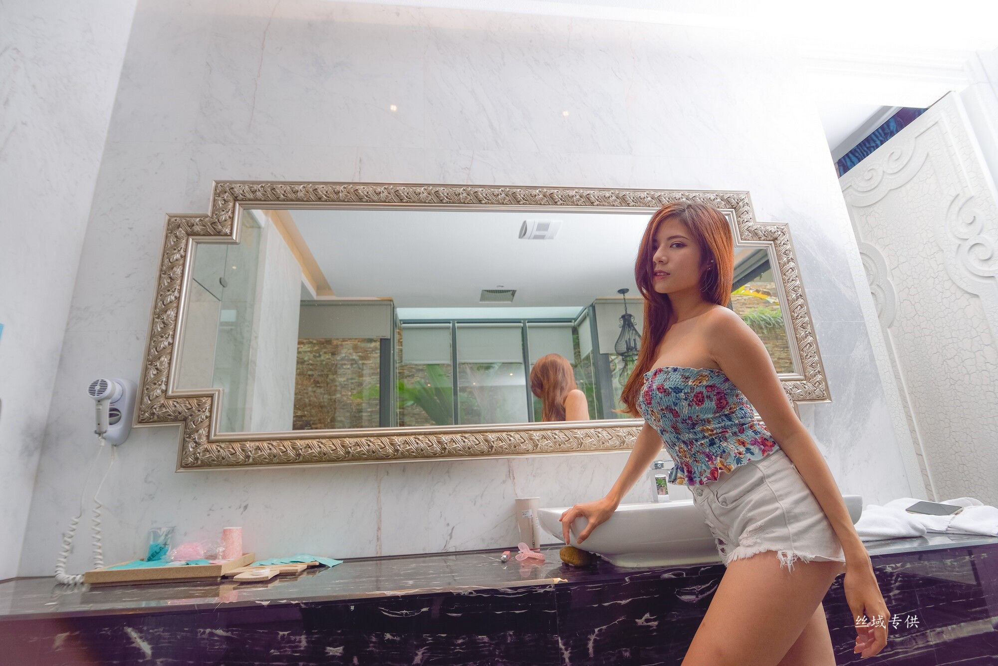 方唯真 芭蕾.性感旅拍 浴室-图20