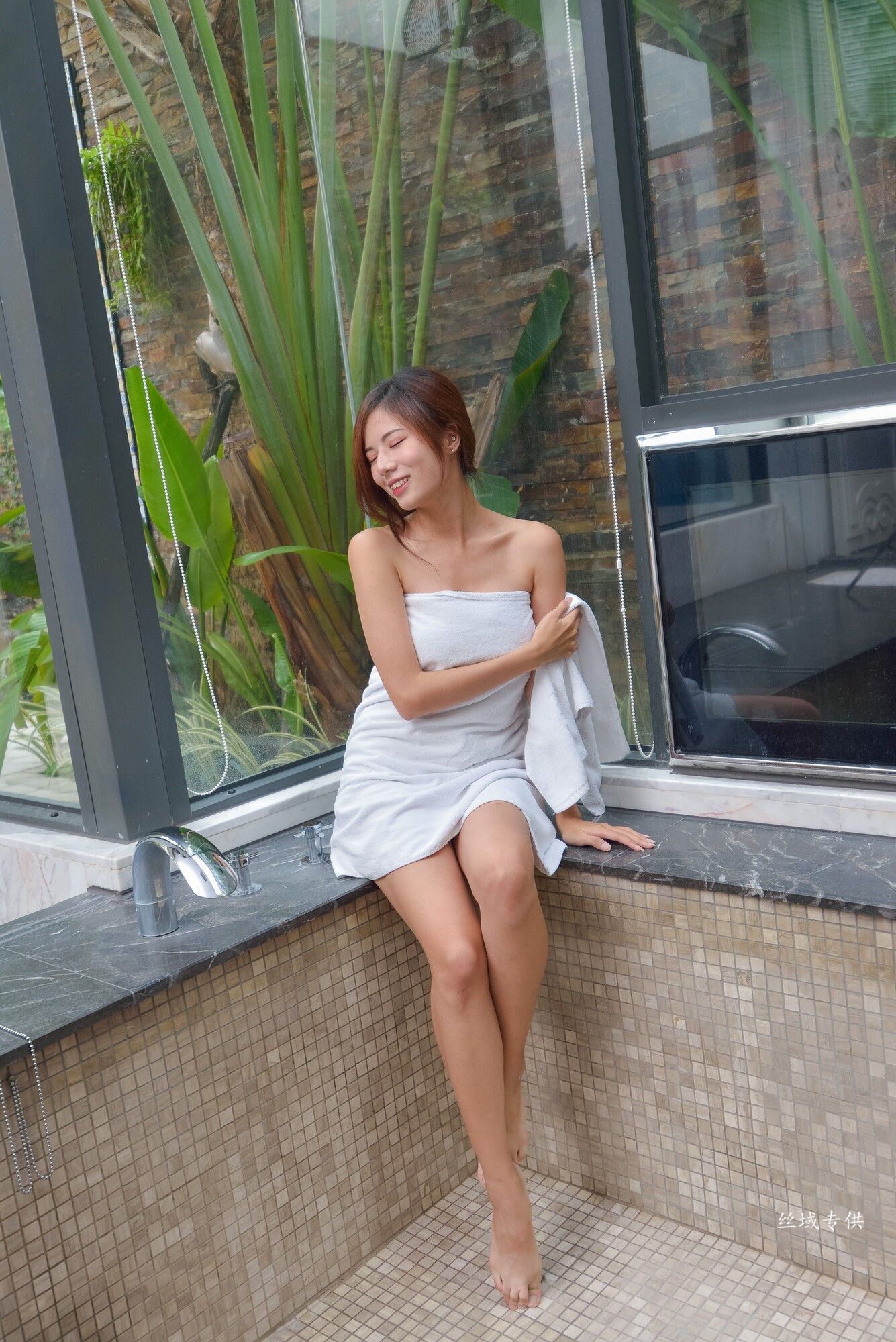 方唯真 芭蕾.性感旅拍 浴室-图63