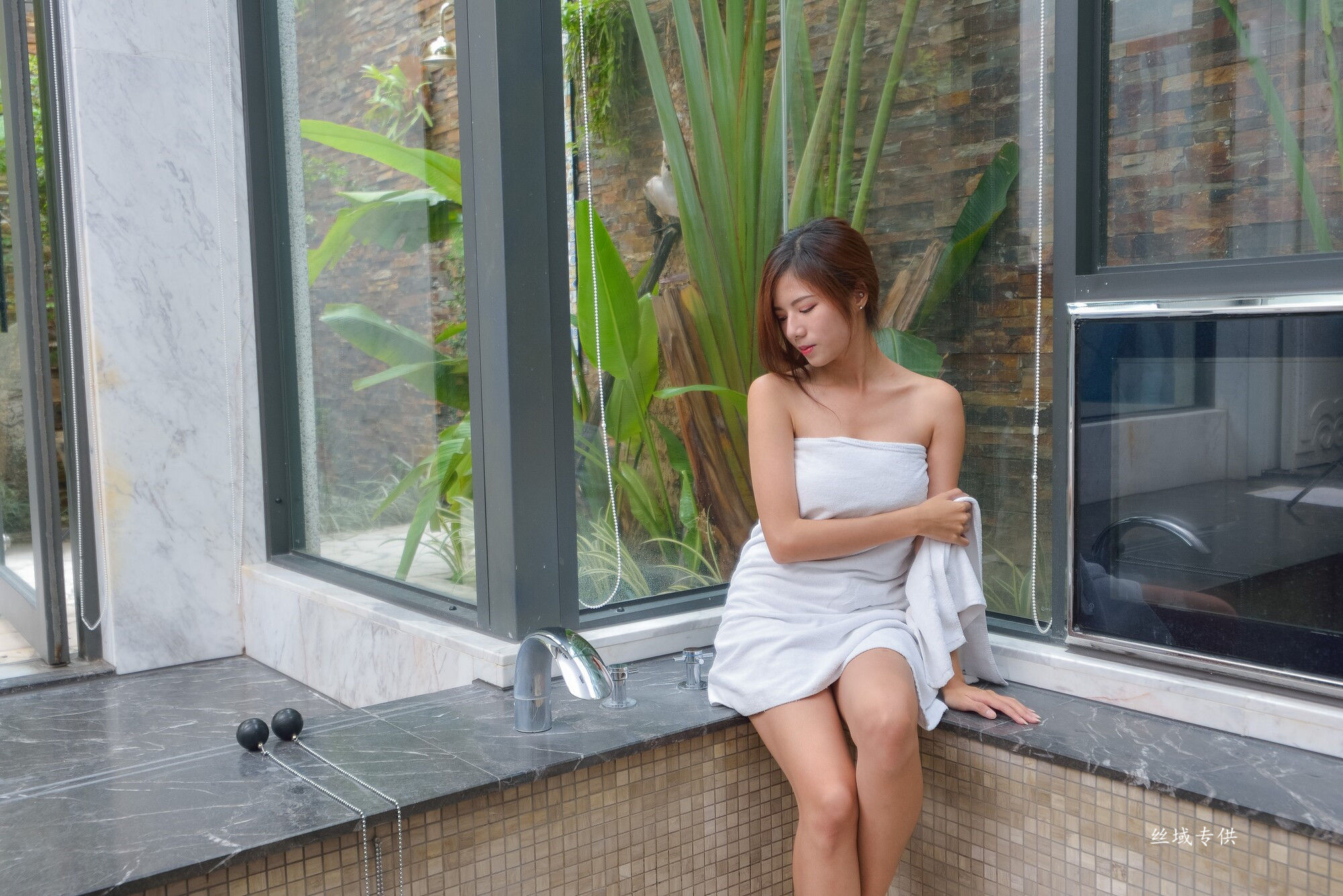 方唯真 芭蕾.性感旅拍 浴室-图64