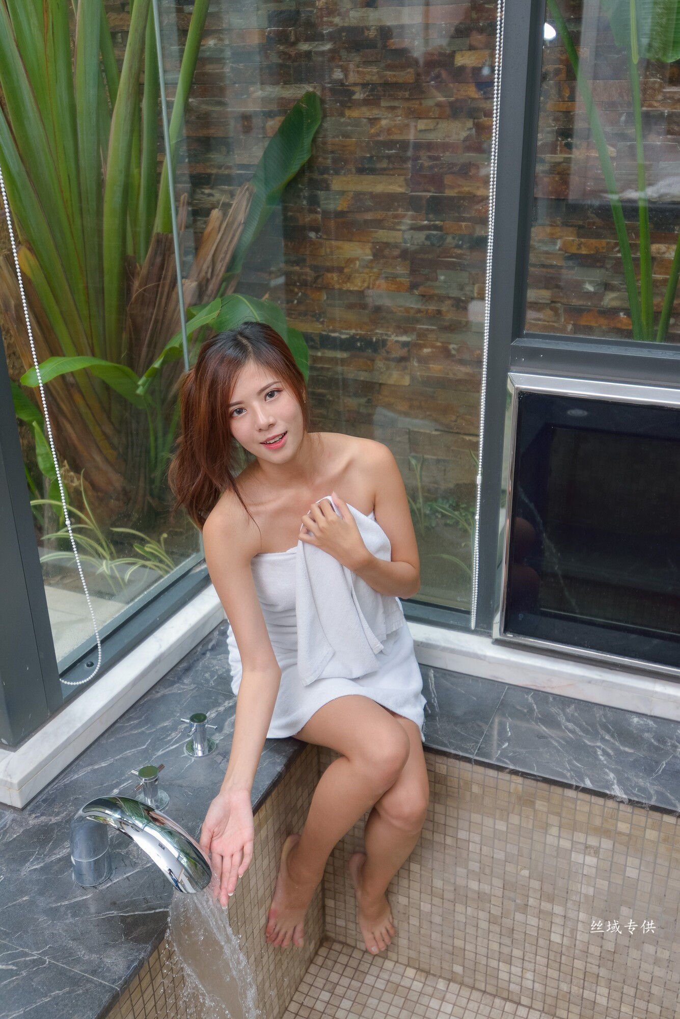 方唯真 芭蕾.性感旅拍 浴室-图71