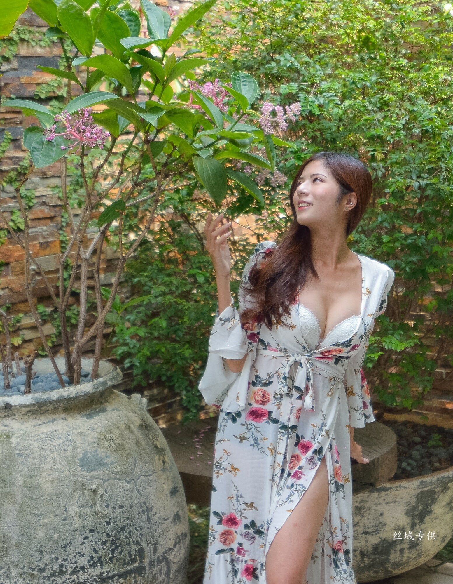 方唯真 芭蕾.性感旅拍 长裙-图0