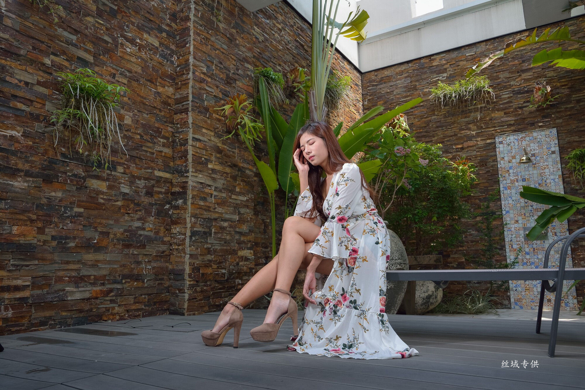 方唯真 芭蕾.性感旅拍 长裙-图25