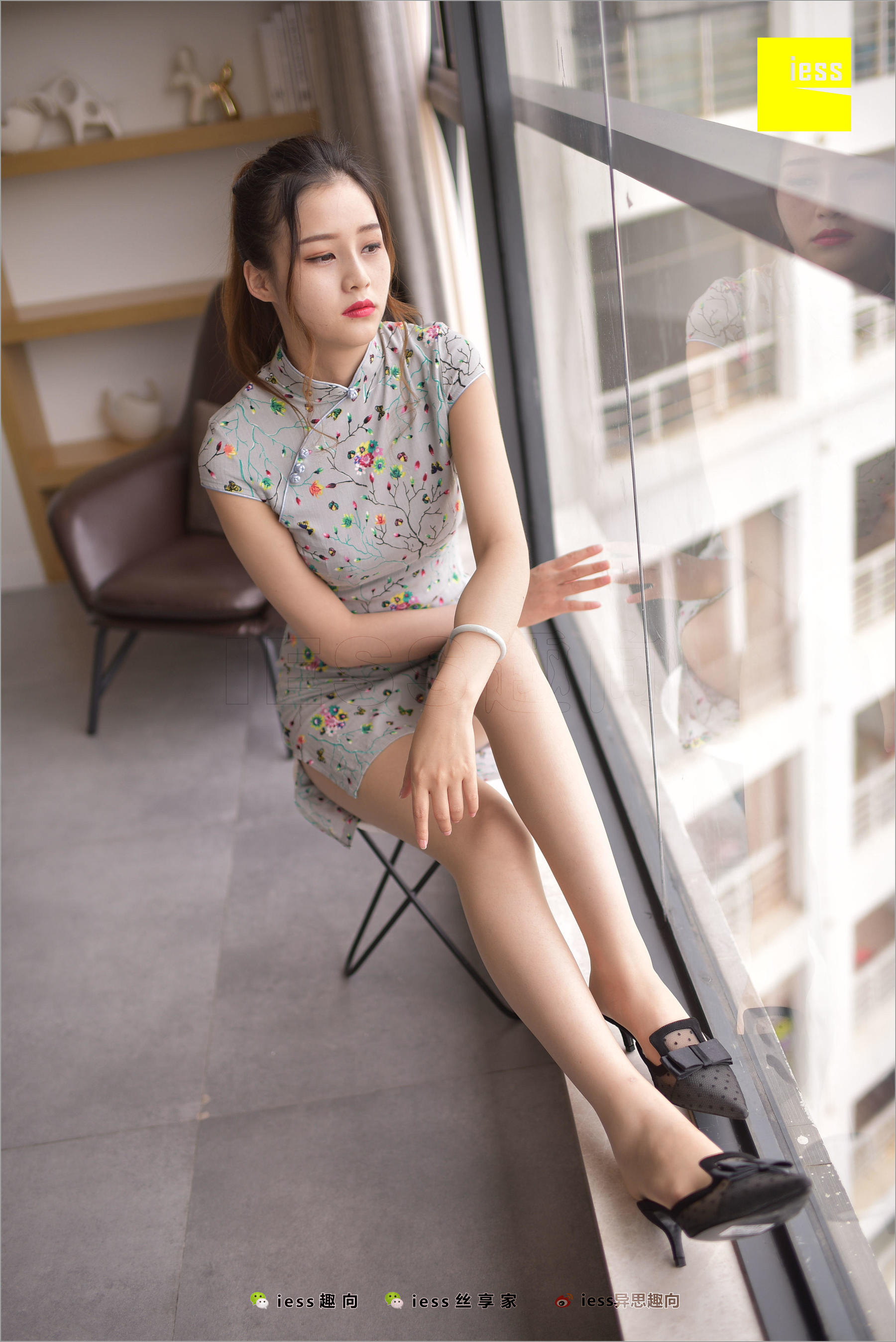 丝足便当247 九妹 《九妹的短旗袍》-图32