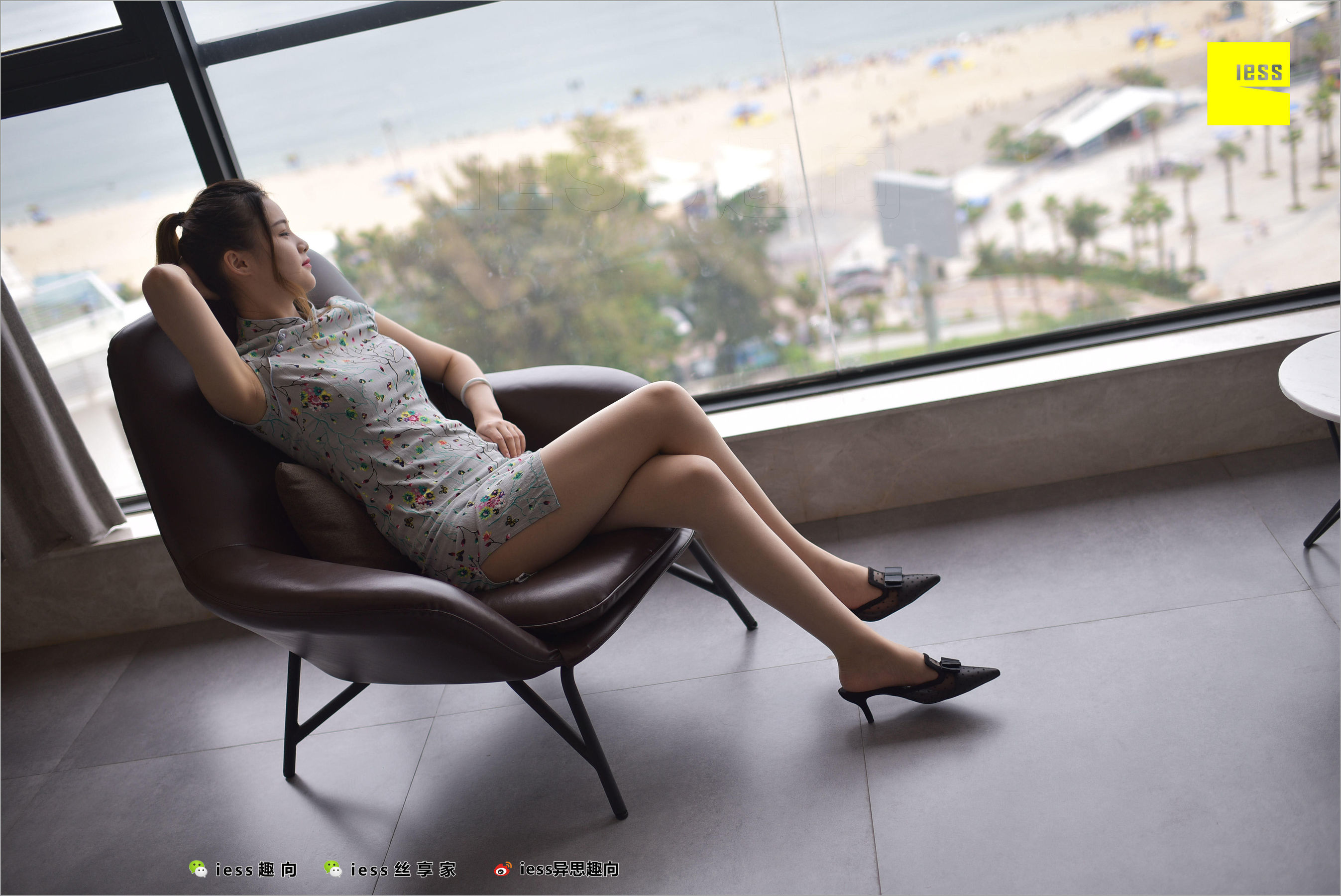 丝足便当247 九妹 《九妹的短旗袍》-图3