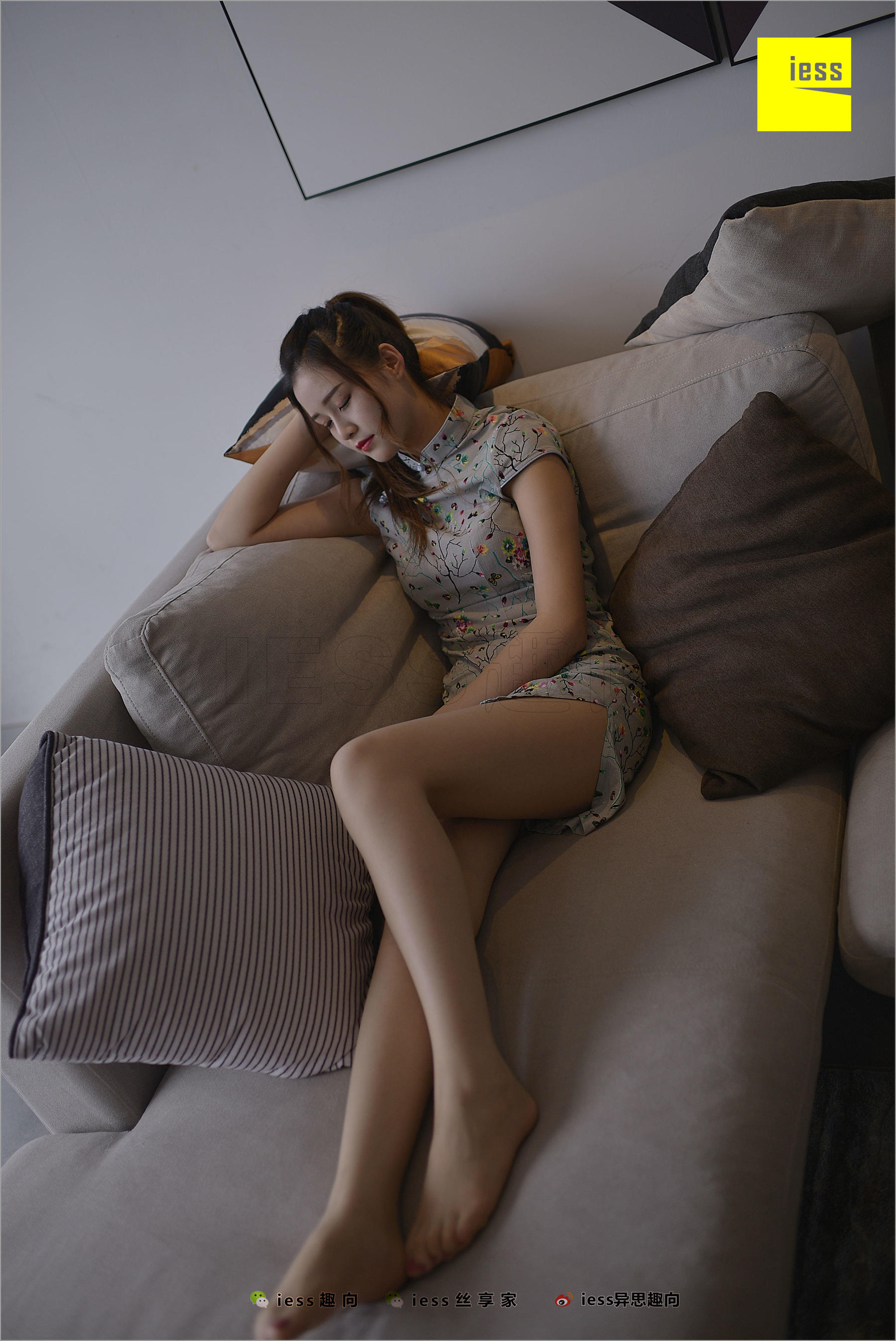 丝足便当247 九妹 《九妹的短旗袍》-图58