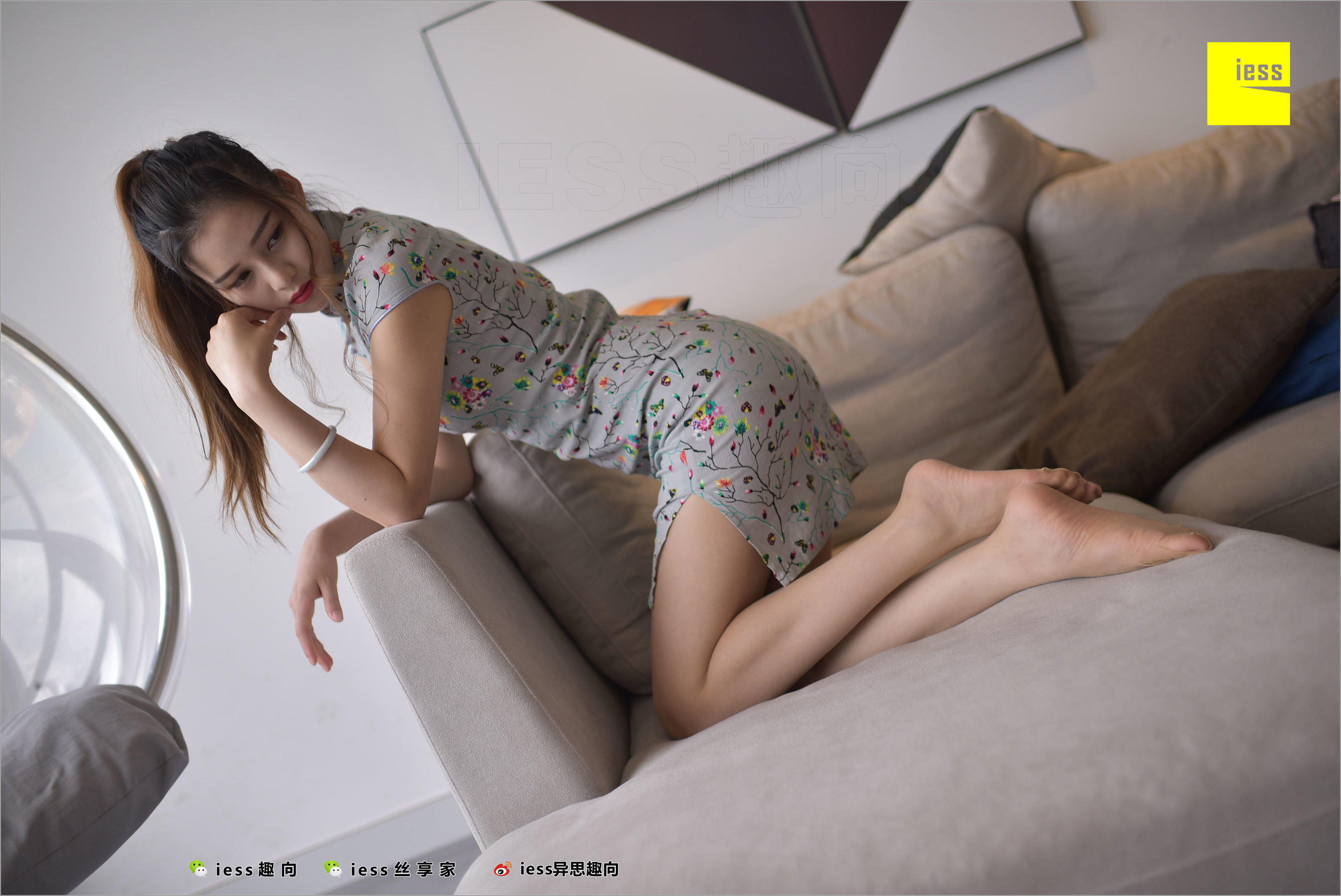 丝足便当247 九妹 《九妹的短旗袍》-图68
