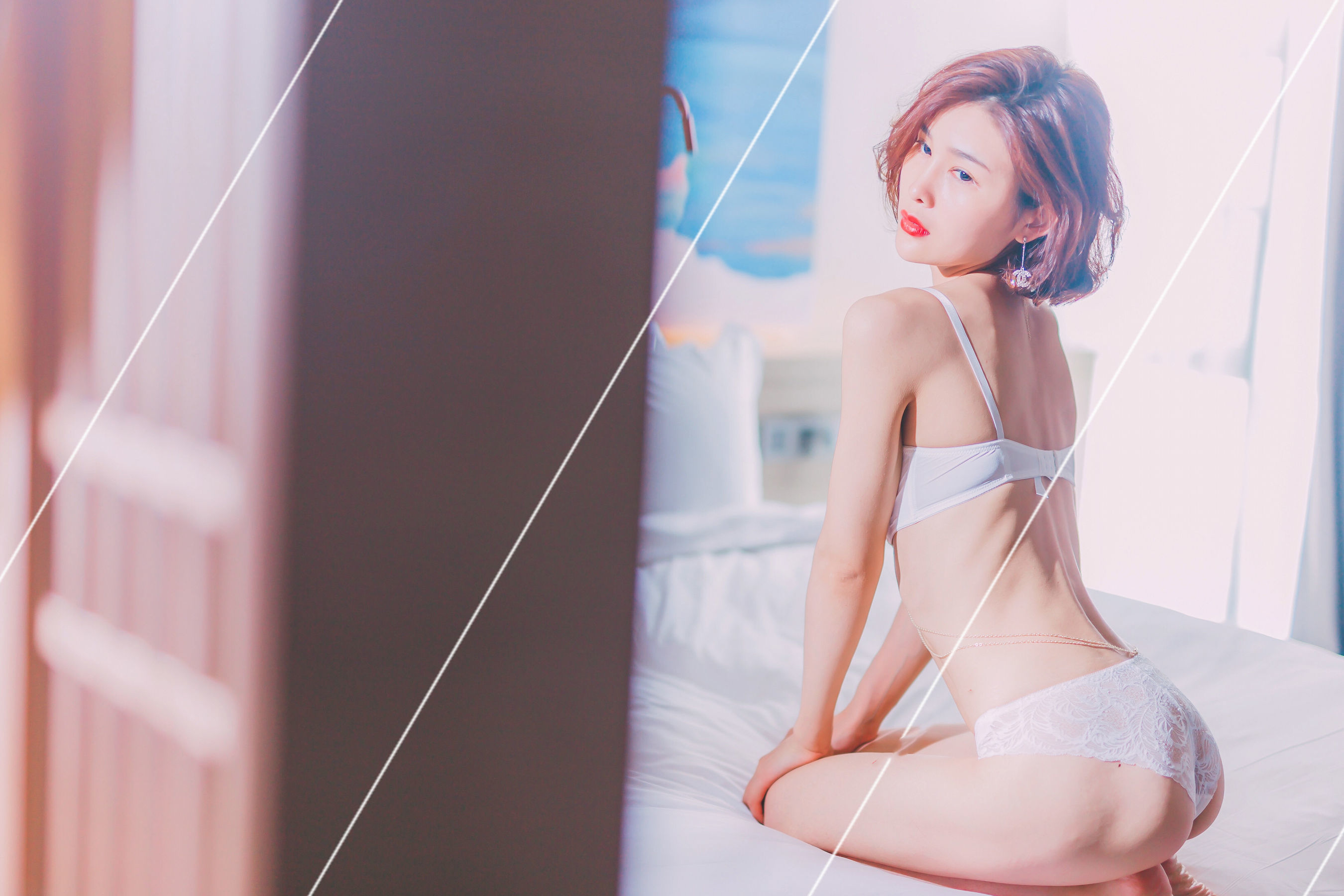 闫盼盼 2018年7月写真《裸心》-图33