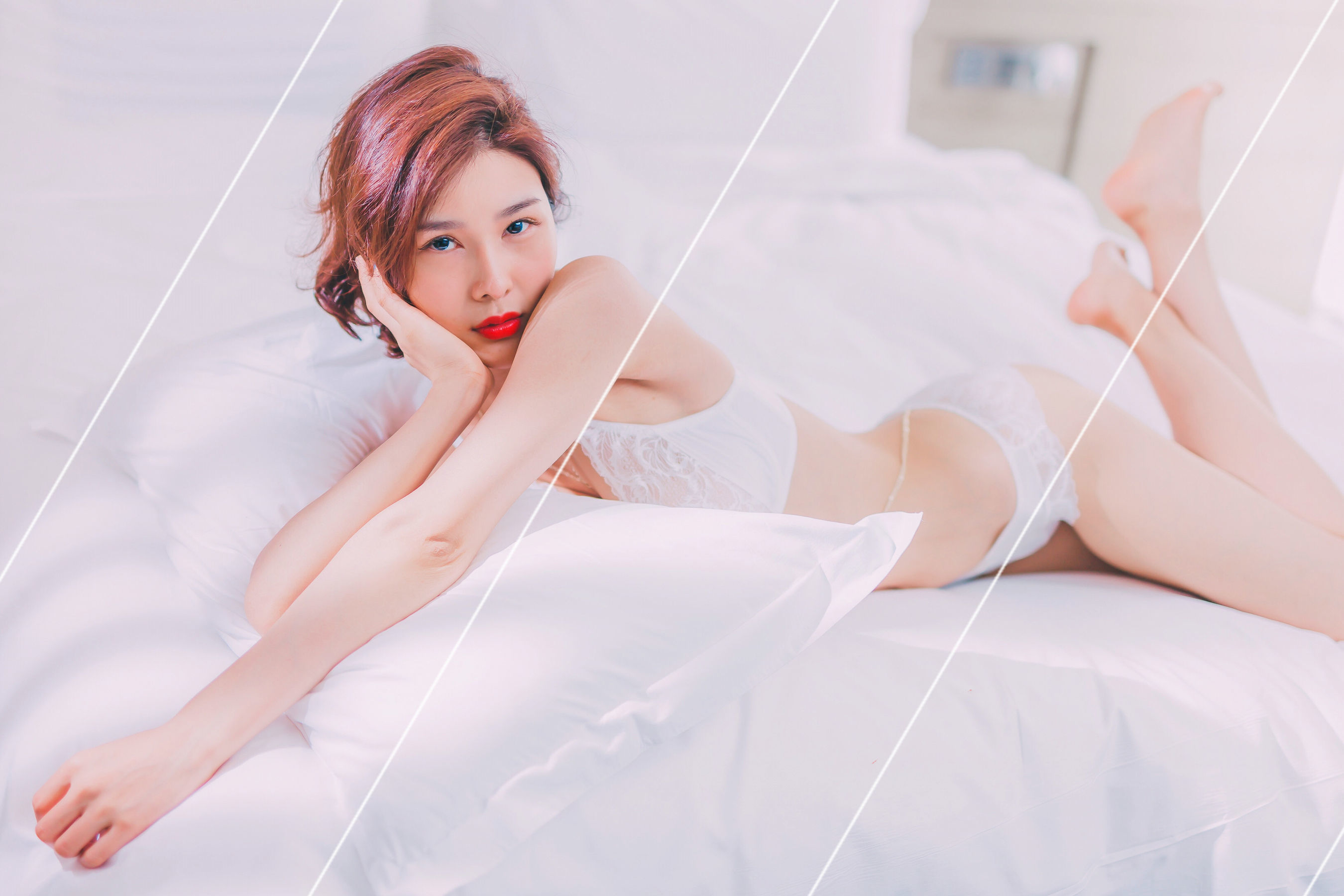 闫盼盼 2018年7月写真《裸心》-图38