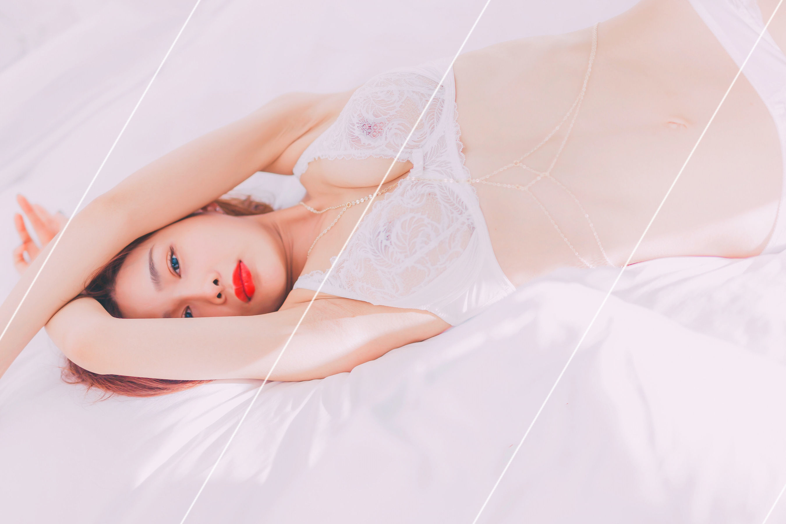 闫盼盼 2018年7月写真《裸心》-图42