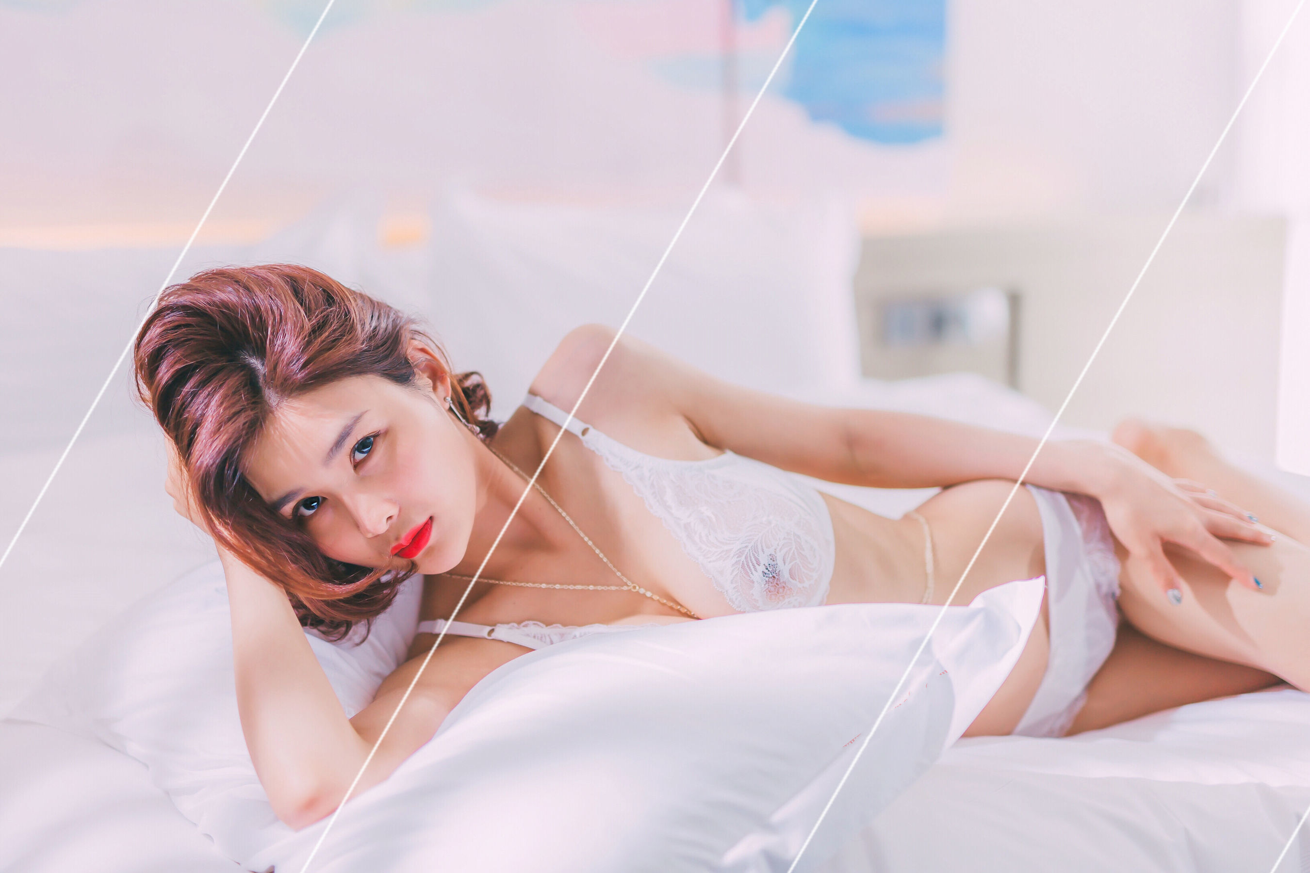闫盼盼 2018年7月写真《裸心》-图49