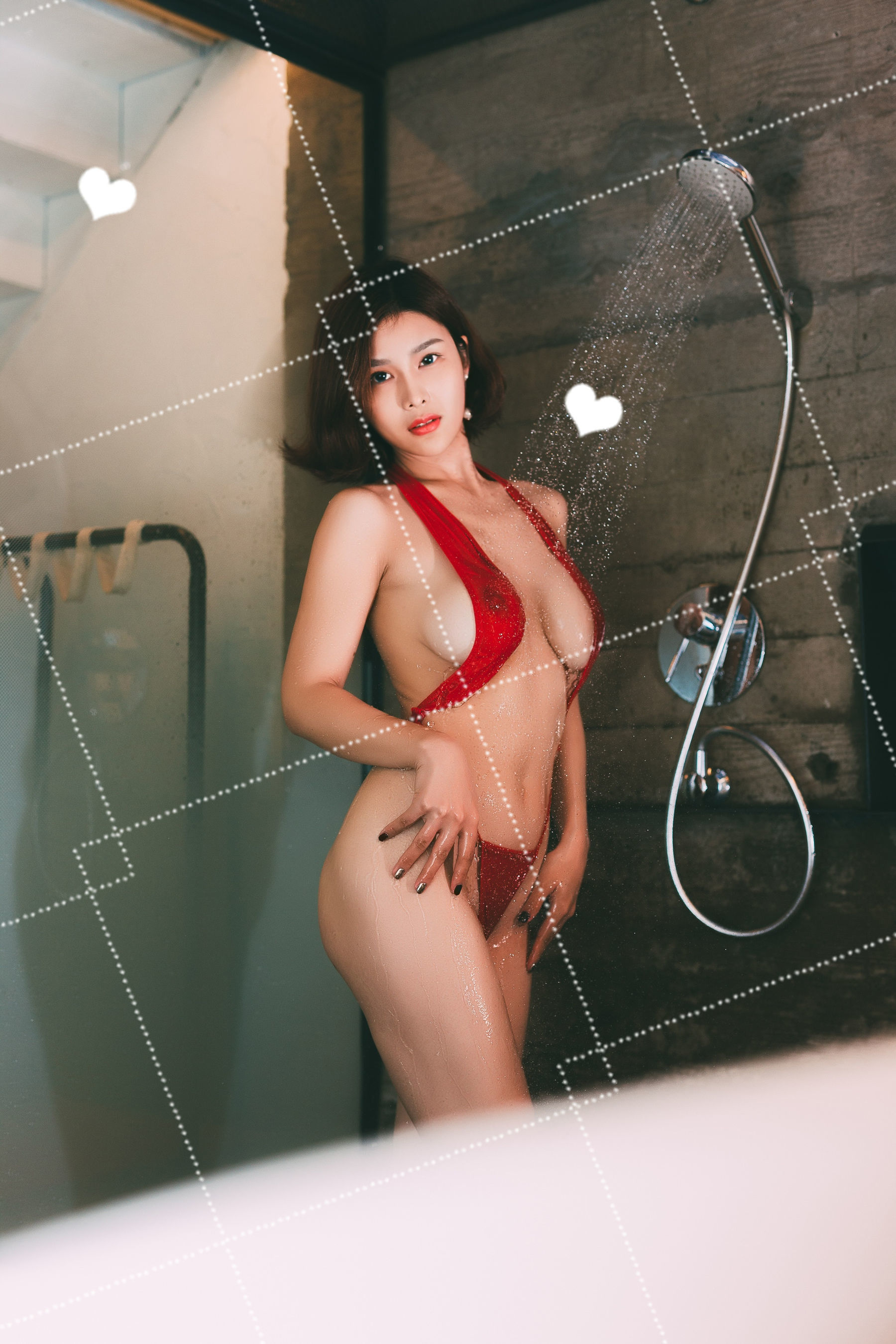 闫盼盼 浴室红妆-图32