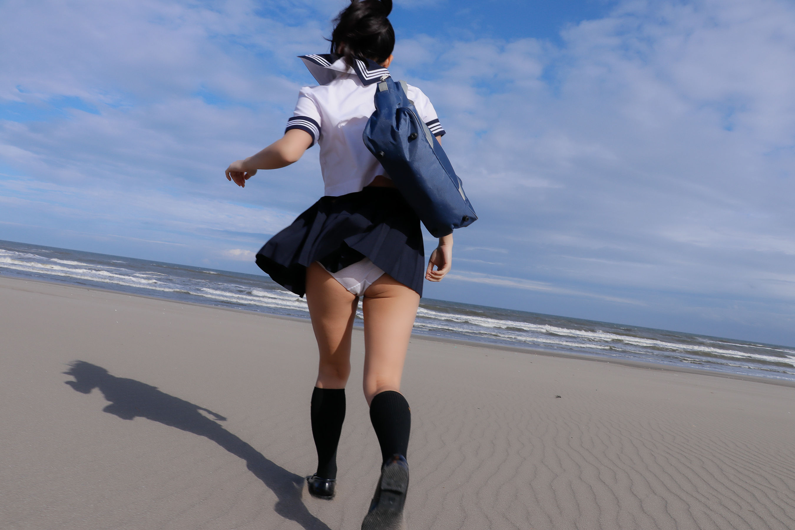 Ayana Nishinaga 西永彩奈 cream - The story of the sea - PPV-图105