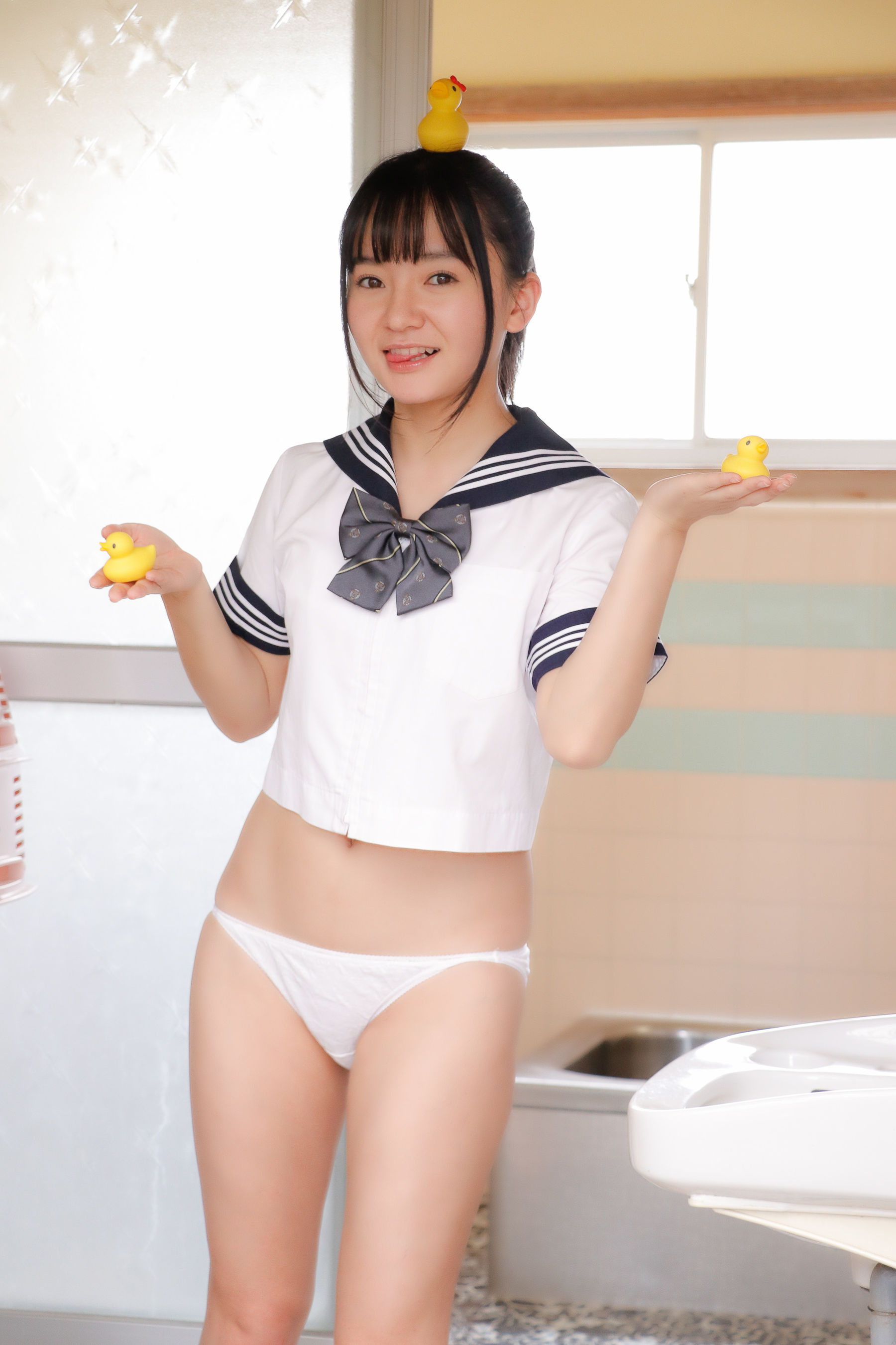 Ayana Nishinaga 西永彩奈 cream - The story of the sea - PPV-图94