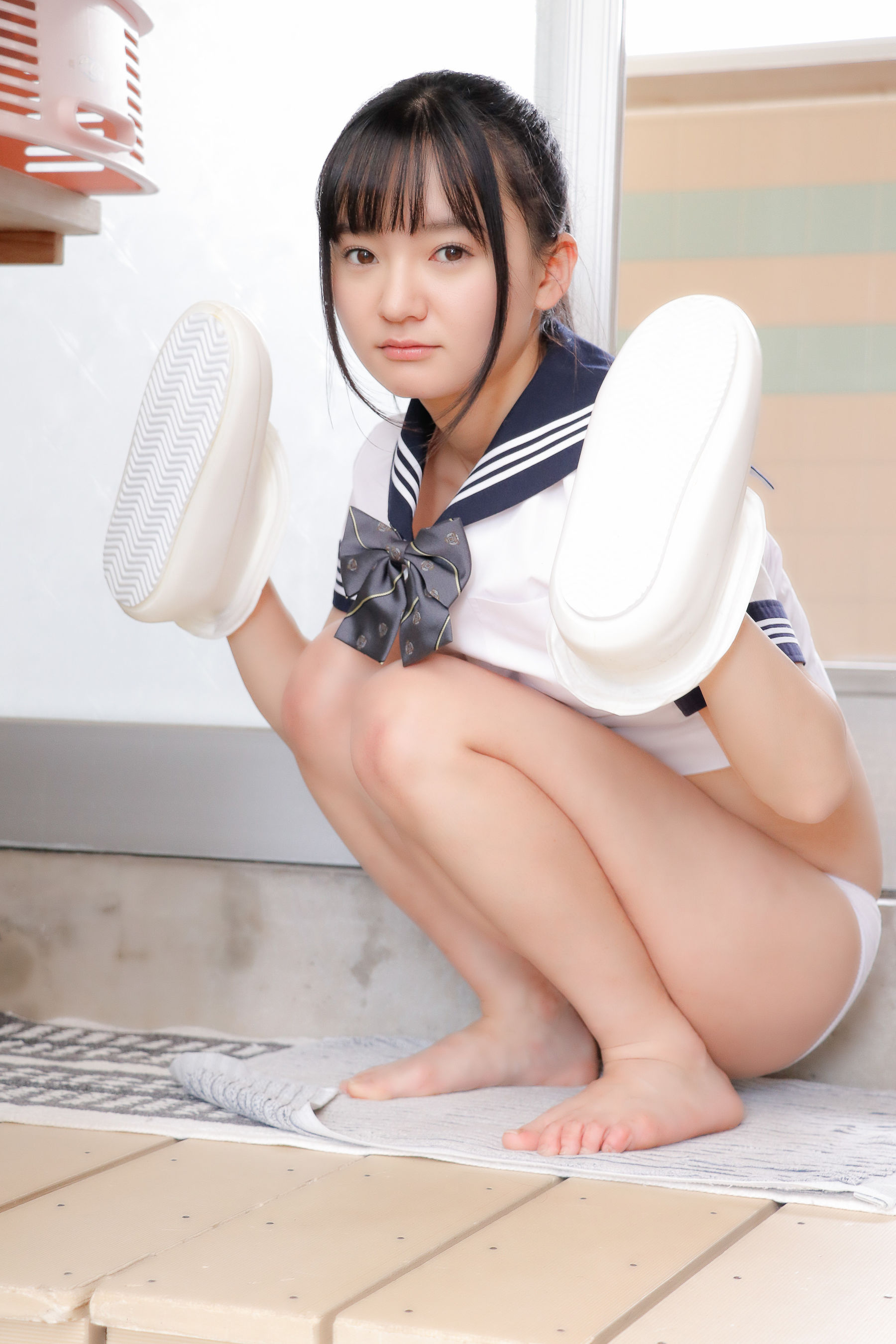 Ayana Nishinaga 西永彩奈 cream - The story of the sea - PPV-图97