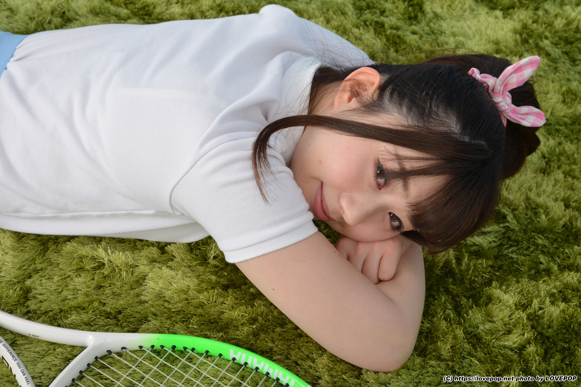 Ayuna Niko あゆな虹恋 tennis ball and racket ! - PPV-图33