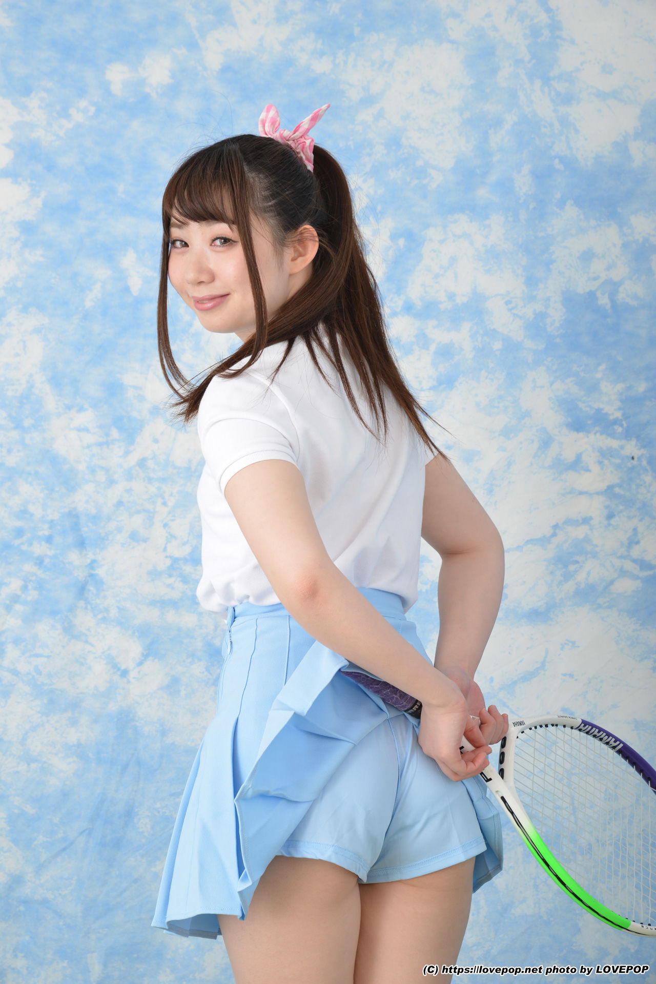 Ayuna Niko あゆな虹恋 tennis ball and racket ! - PPV-图38