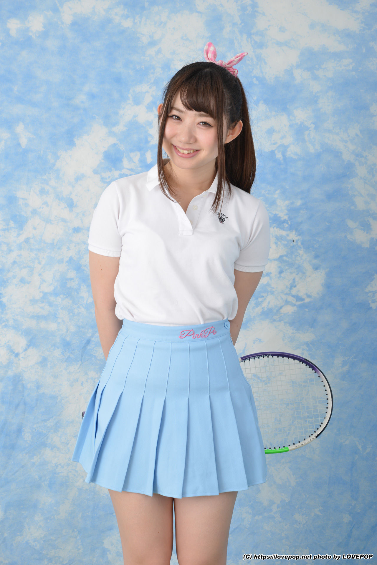 Ayuna Niko あゆな虹恋 tennis ball and racket ! - PPV-图4