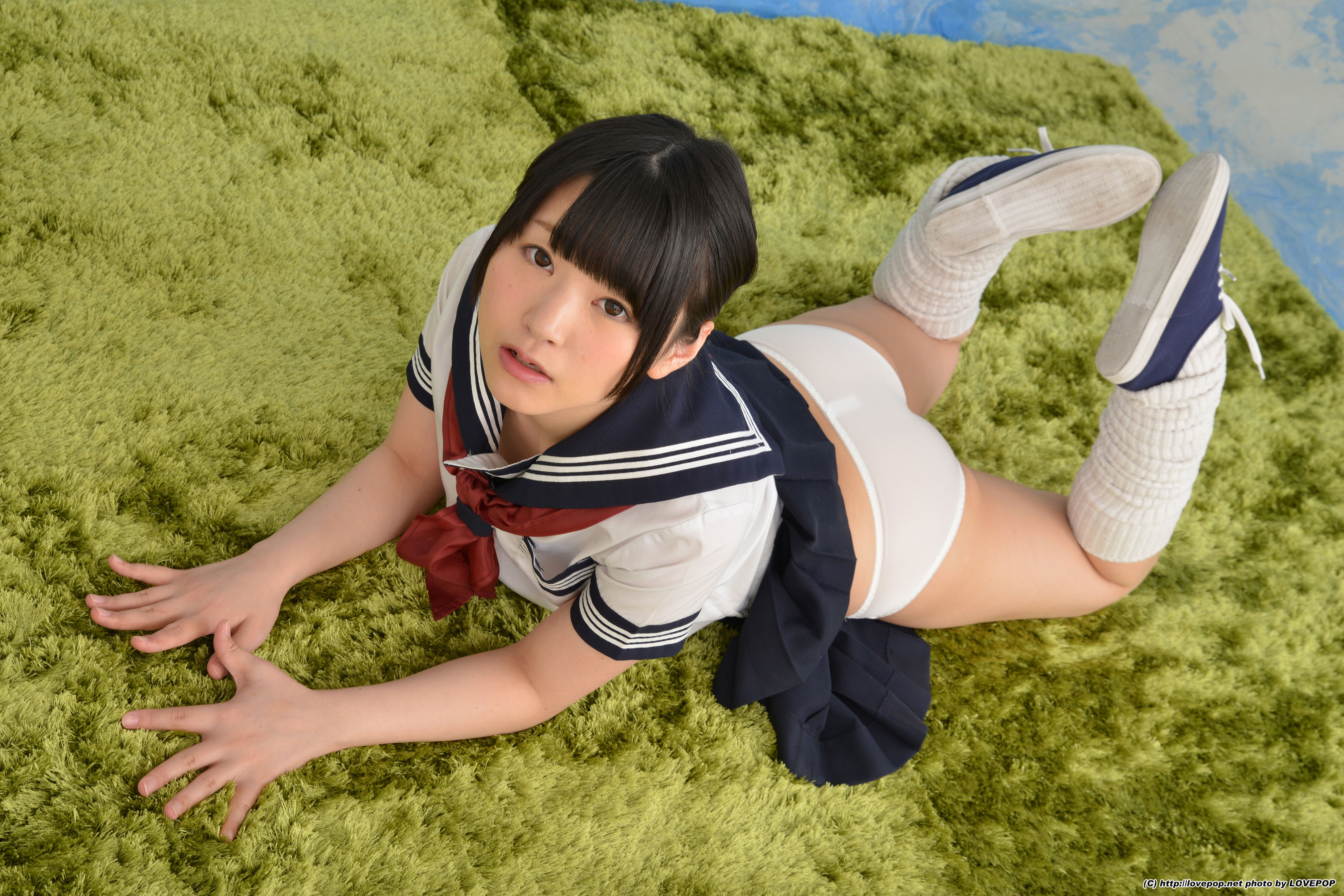 Kimura Tsuna 木村つな beautiful girl! Panchira - PPV-图23