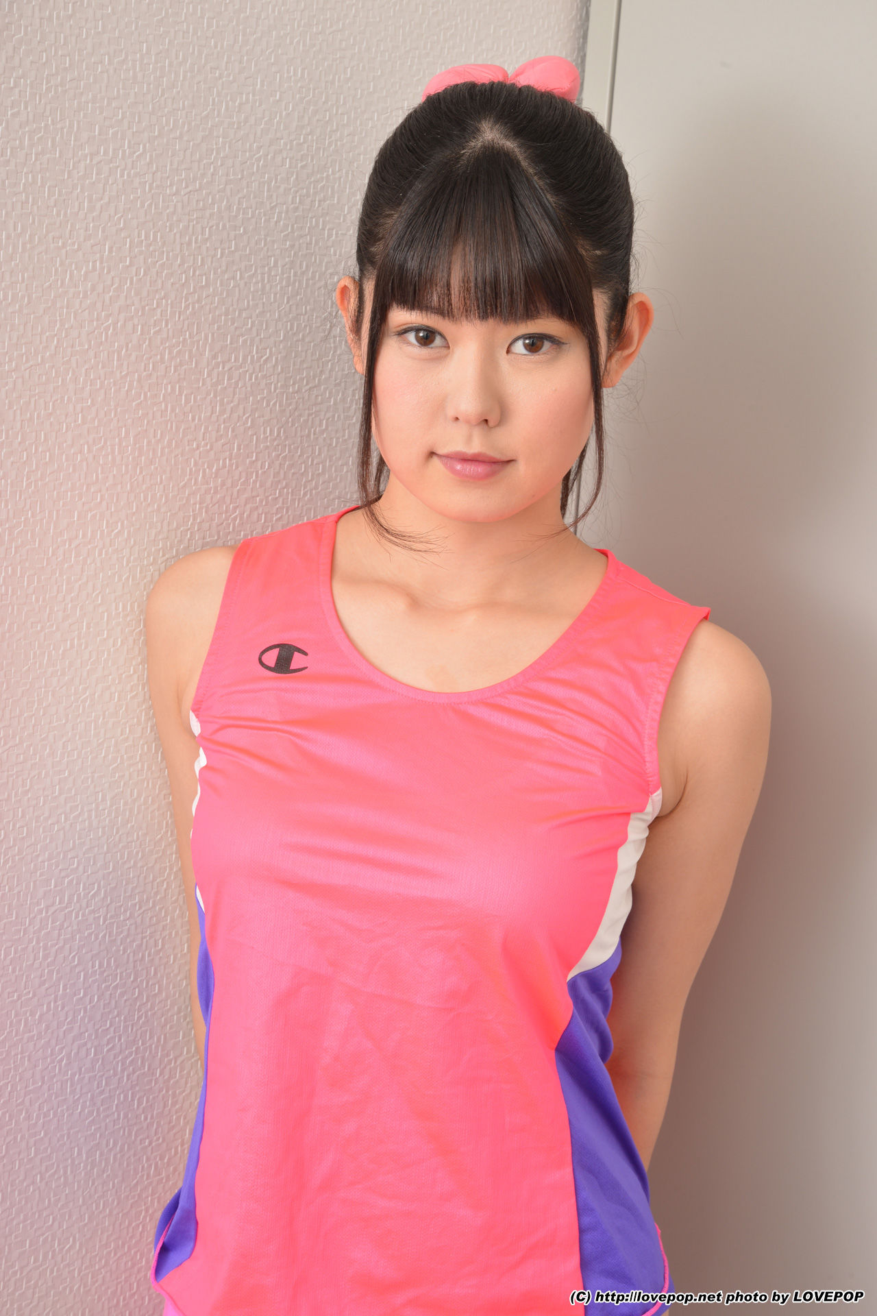 Mayo Usamimi 羽佐美まよ Iron bar on bare cotton pants! - PPV-图2