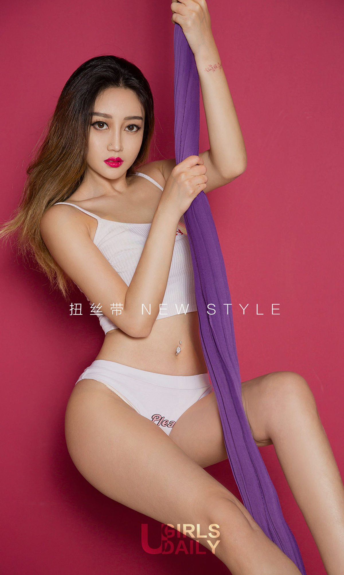 No.1240 模特VIVI《性感扭丝带》-图1