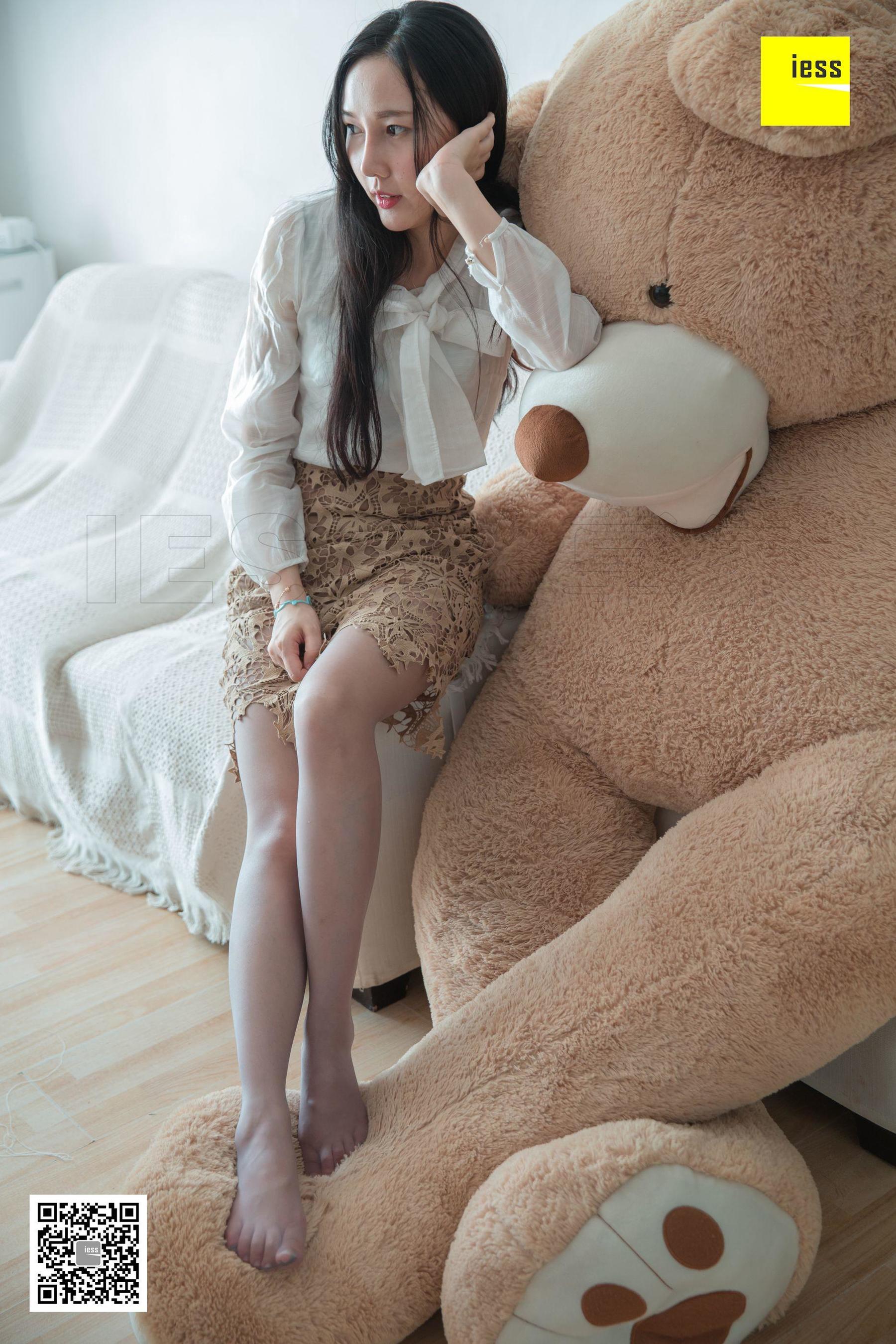 丝享家301 文欣《大熊也喜欢灰丝》-图30