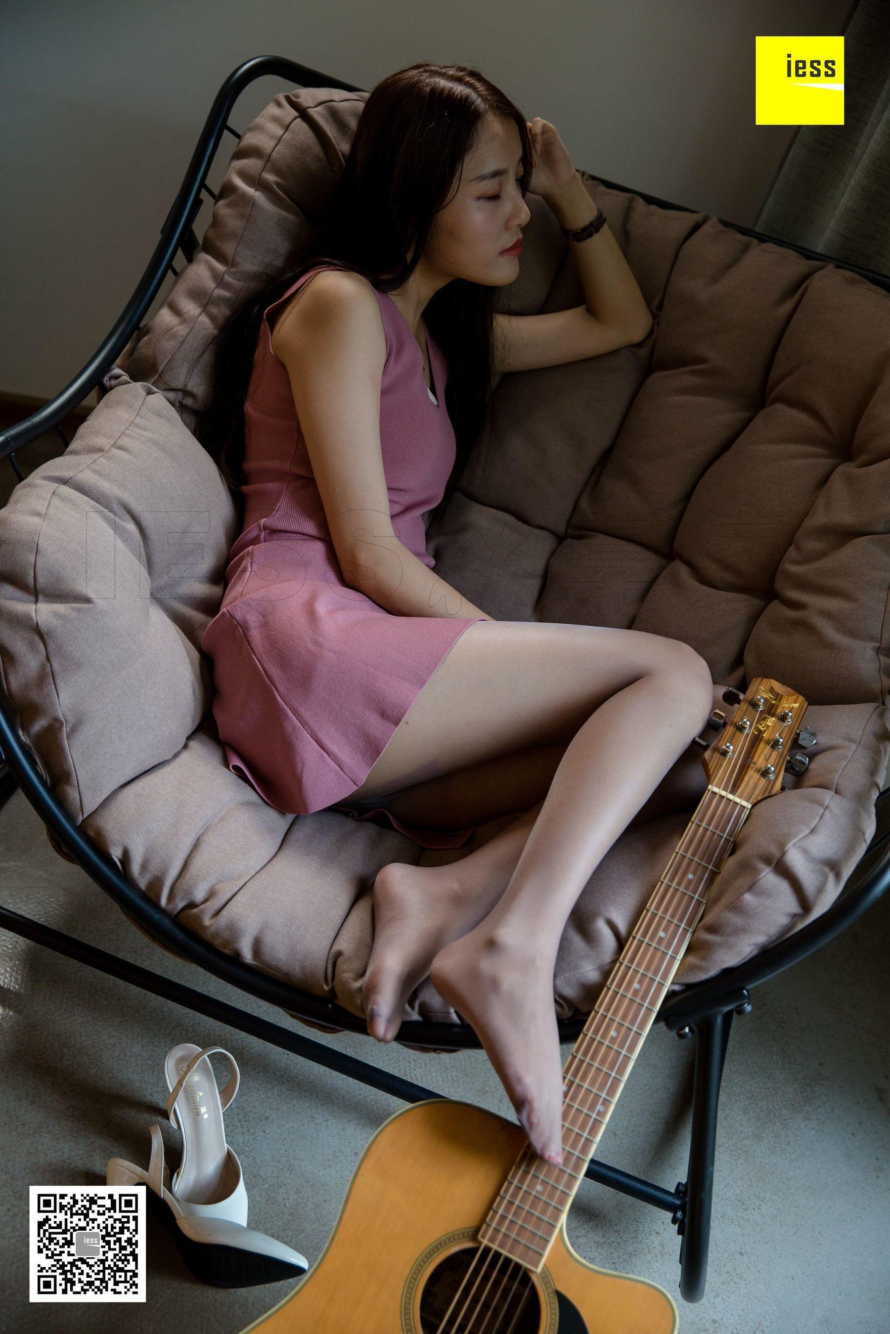 丝享家312 婉萍 《弹吉他的灰丝少女》-图48