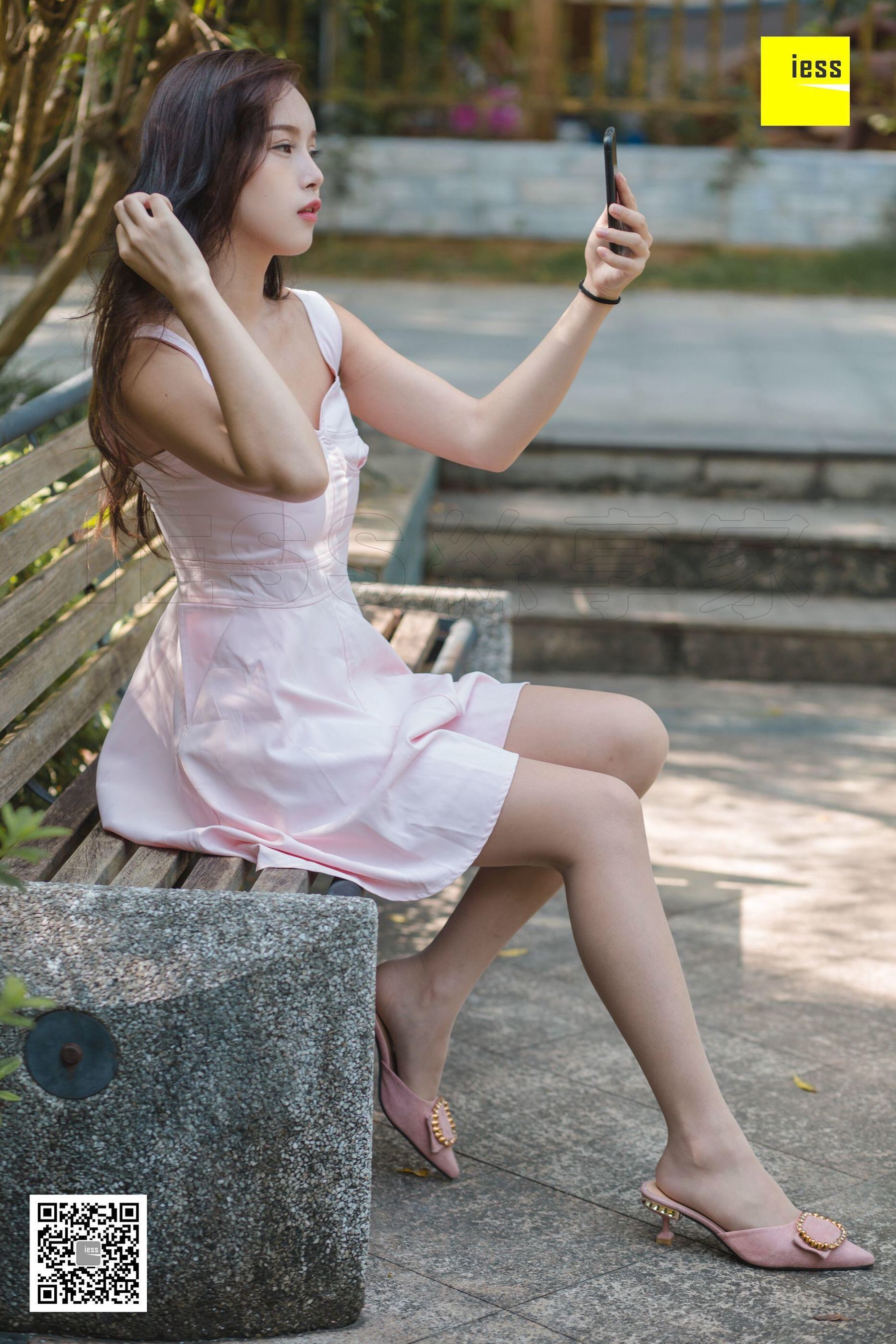 丝享家315 小羽 《小羽公园阳光浴》-图4