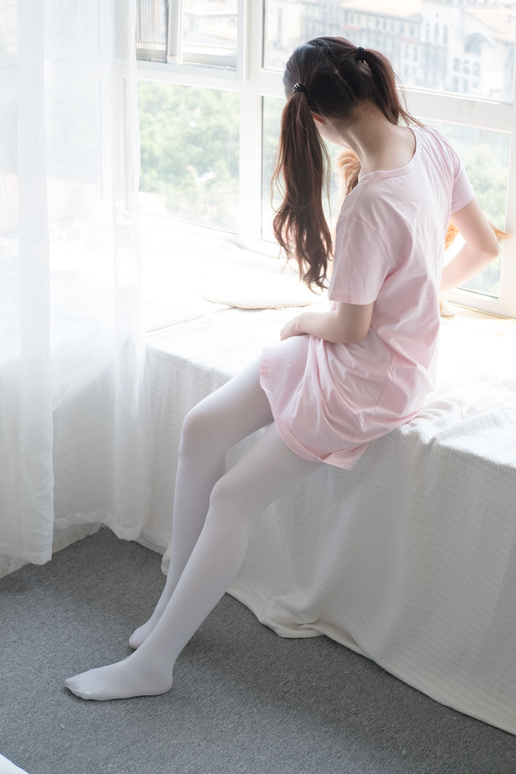 R15-035 粉红少女白丝美足-图12