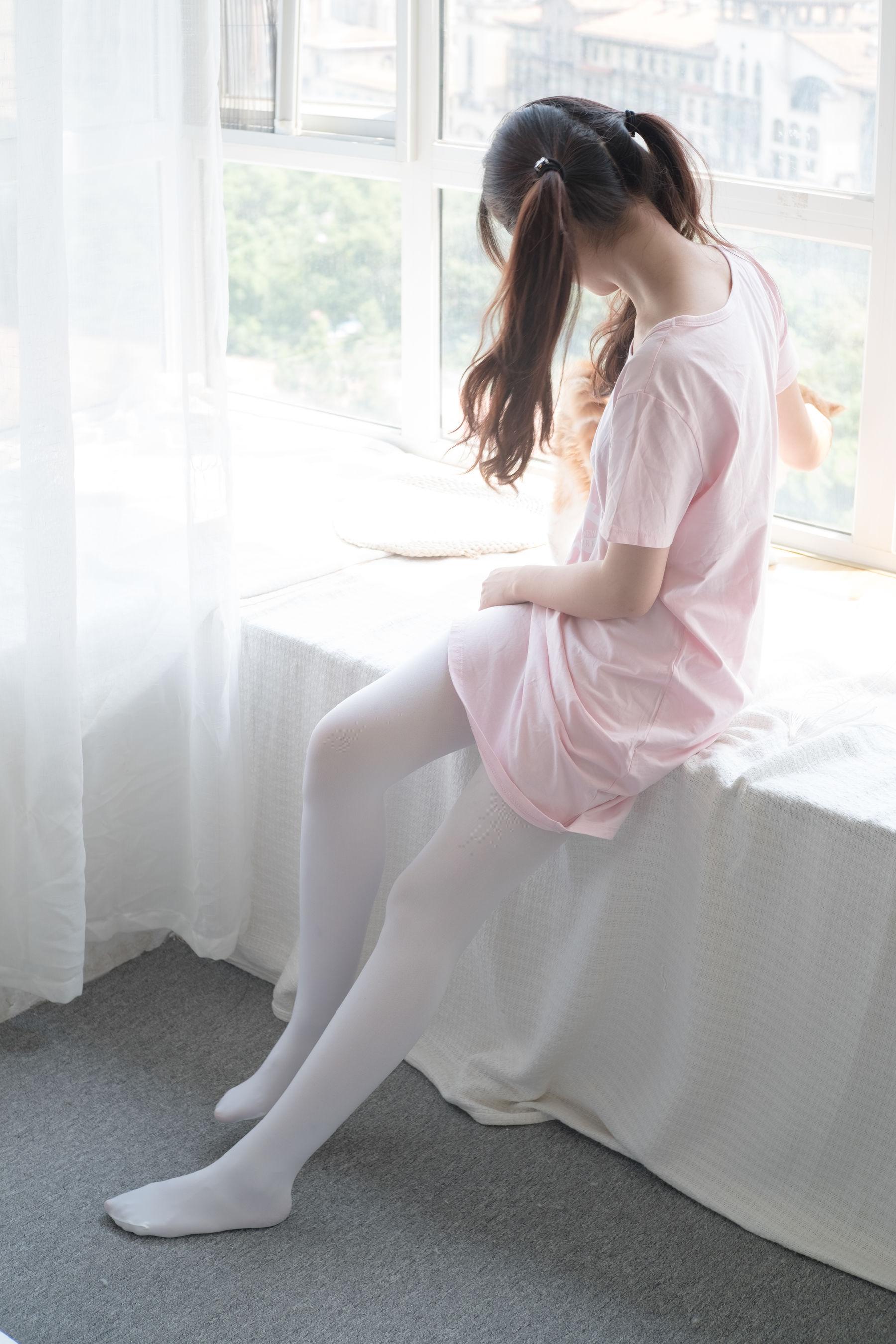 R15-035 粉红少女白丝美足-图13
