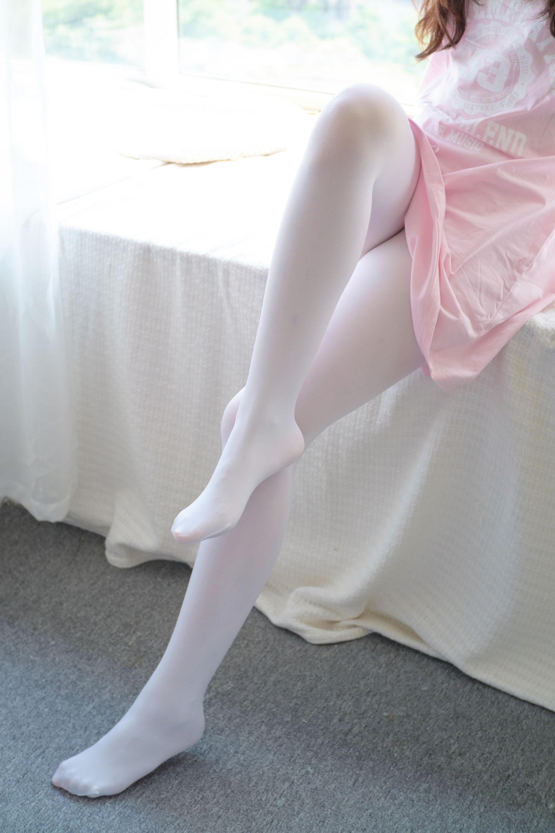 R15-035 粉红少女白丝美足-图19