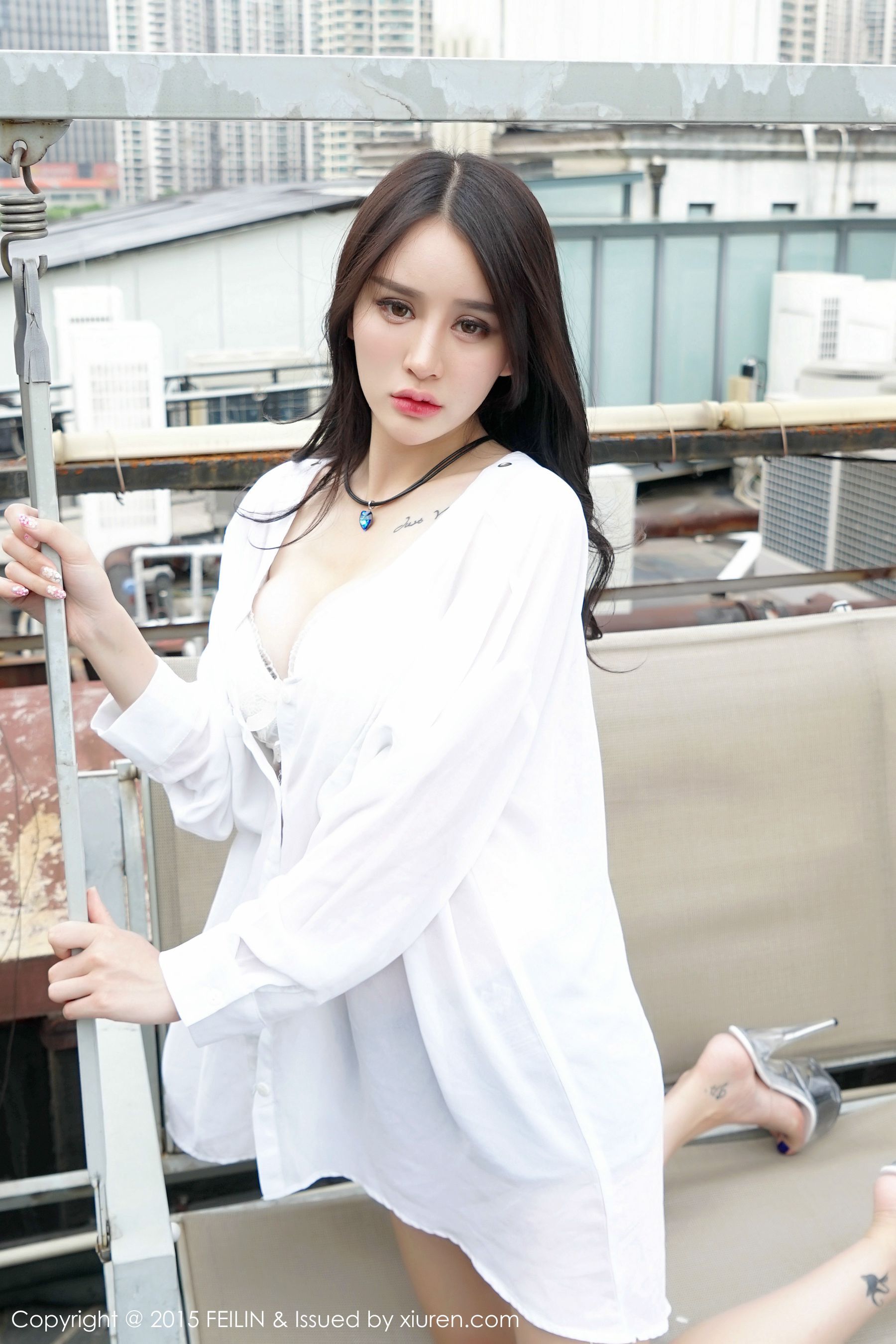 Cheryl青树 - 豹纹比基尼+牛仔热裤  Vol.007-图35