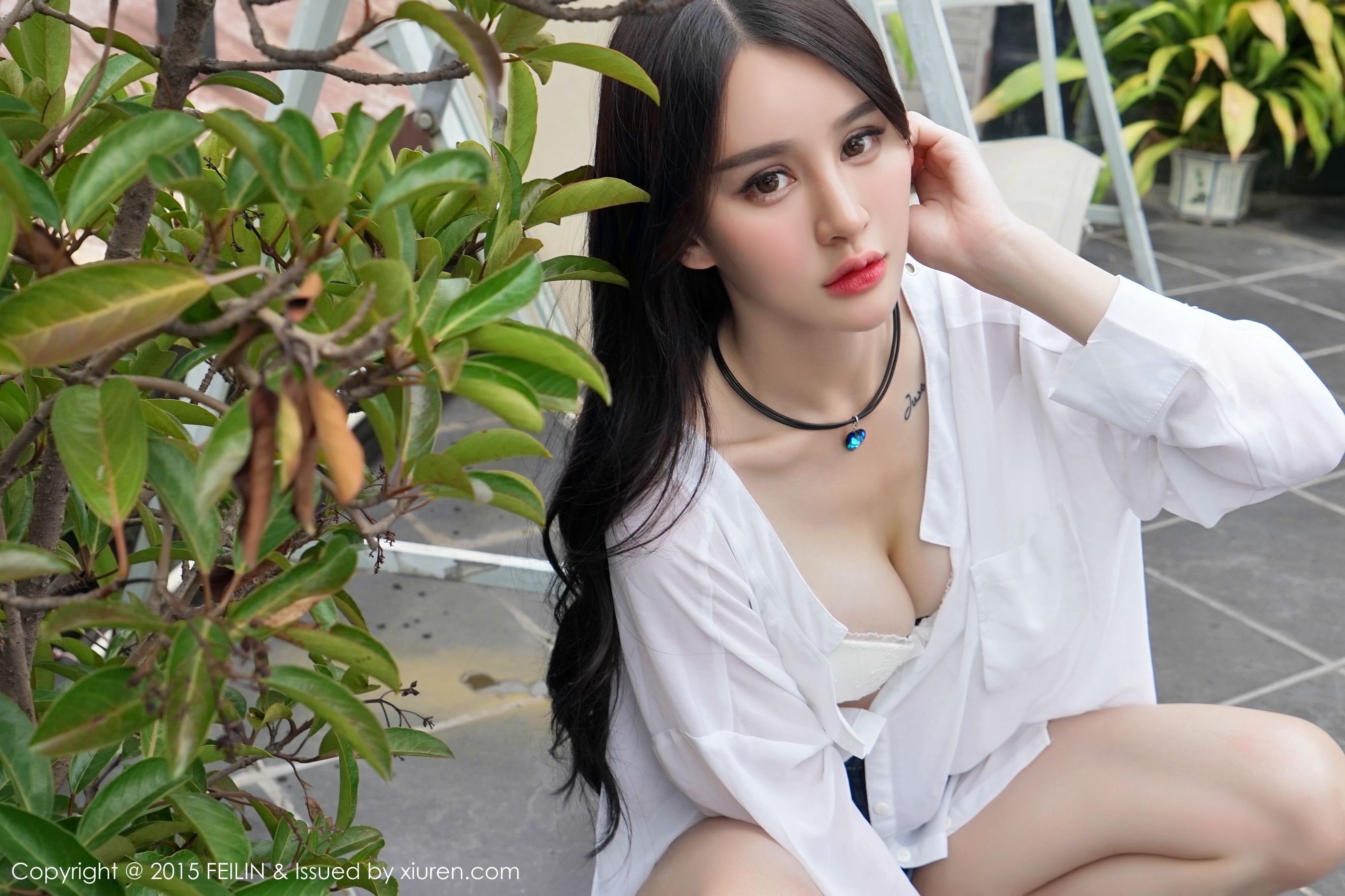 Cheryl青树 - 豹纹比基尼+牛仔热裤  Vol.007-图46