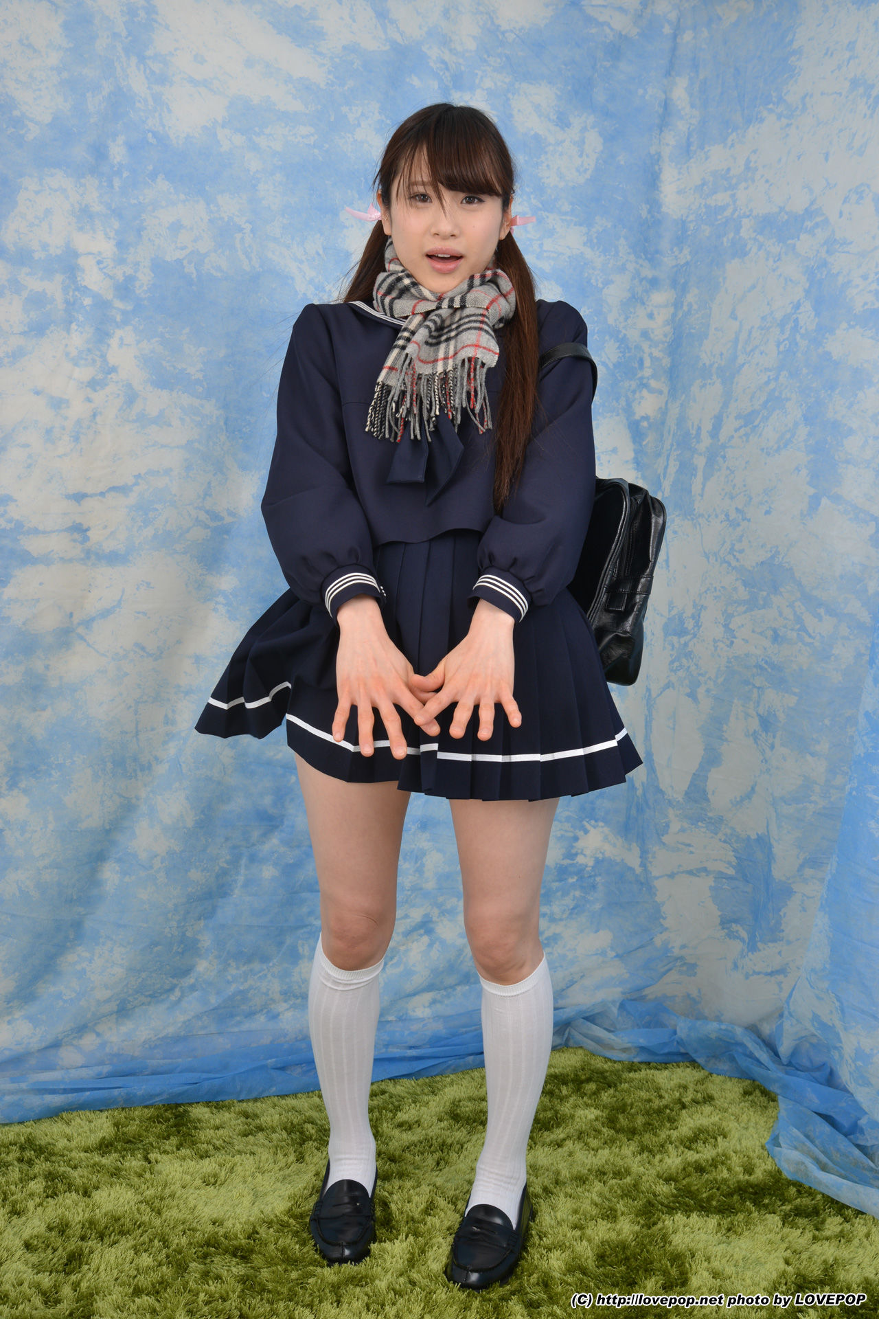 Kotone Suzumiya 涼宮琴音 iron bar panchira ! Sailor suit! - PPV-图13